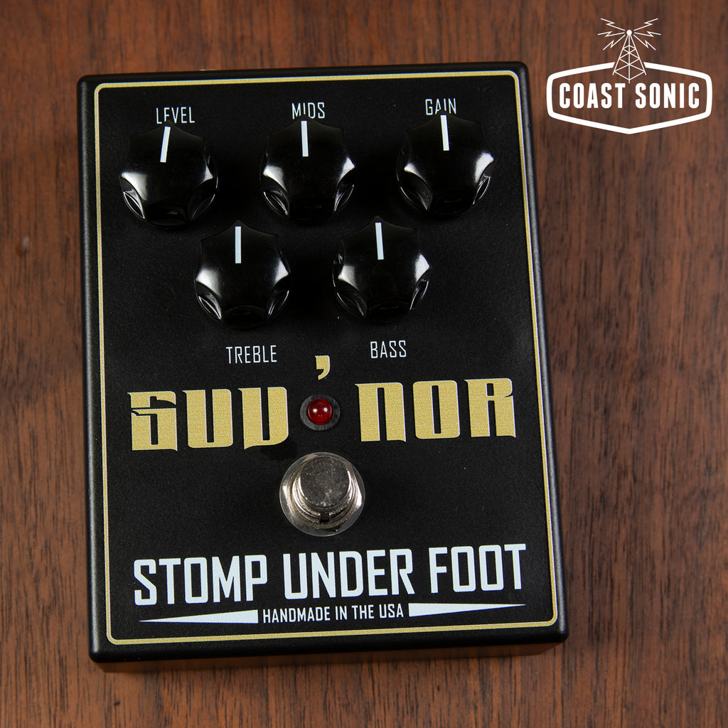 julgransfot pedal Stomp Under Foot Guv'nor