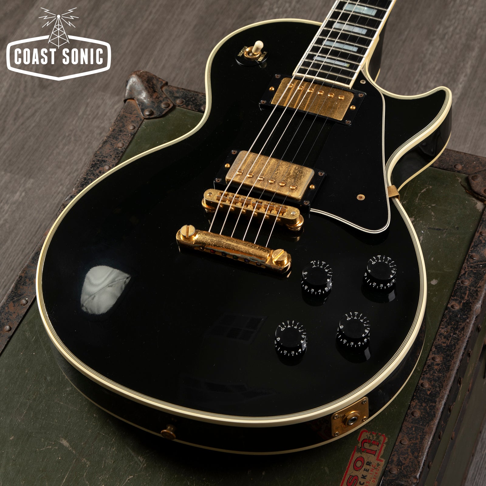 1986 Gibson Les Paul Custom Black Beauty w/ case *All Original