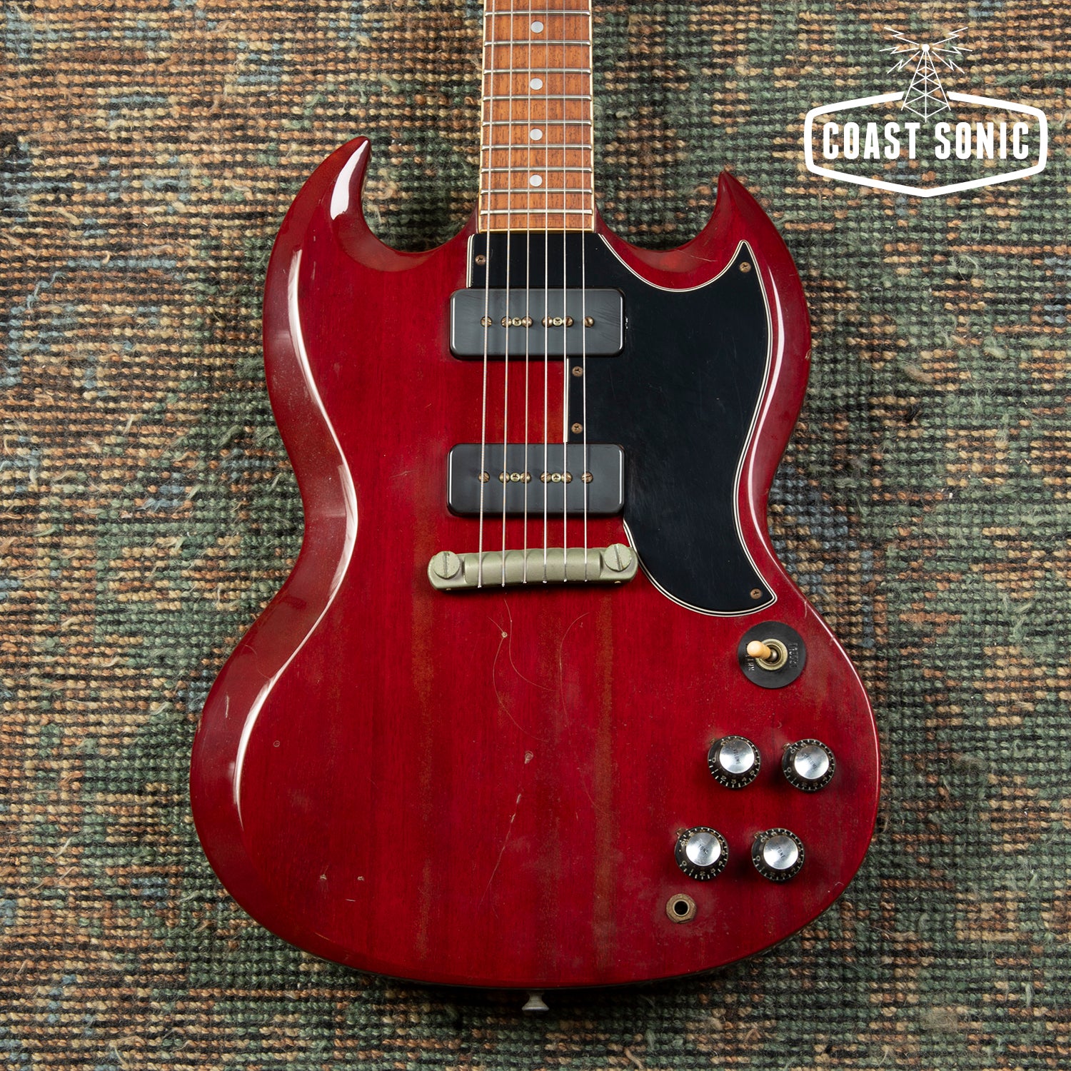 GRECOグレコミントコレクション83‘SS63-50(SGスペシャル)モデル 1985 Greco SS63-50 P90 Mint Collection SG Special Made in Japan Fujige