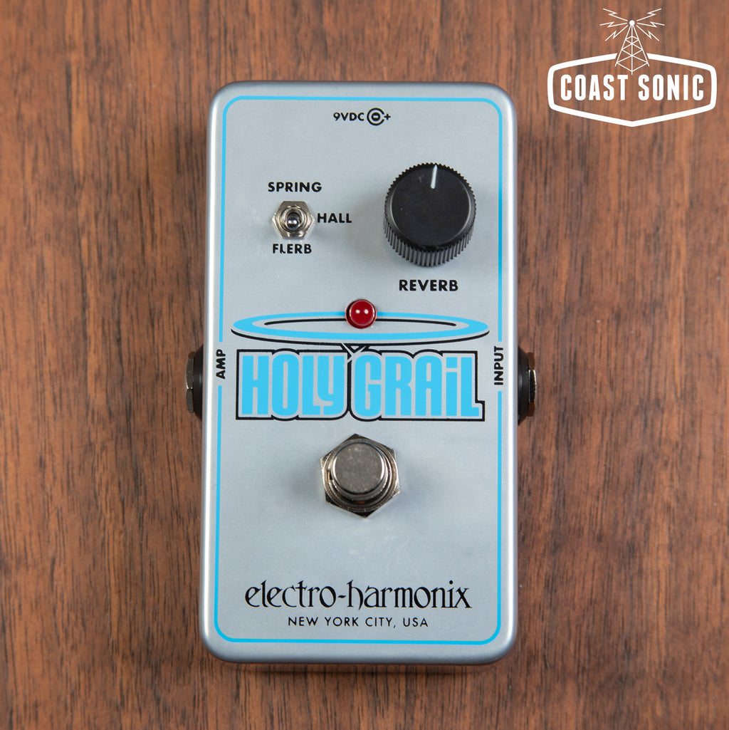 holy island tides pedal Electro-Harmonix Holy Grail Nano Reverb Pedal