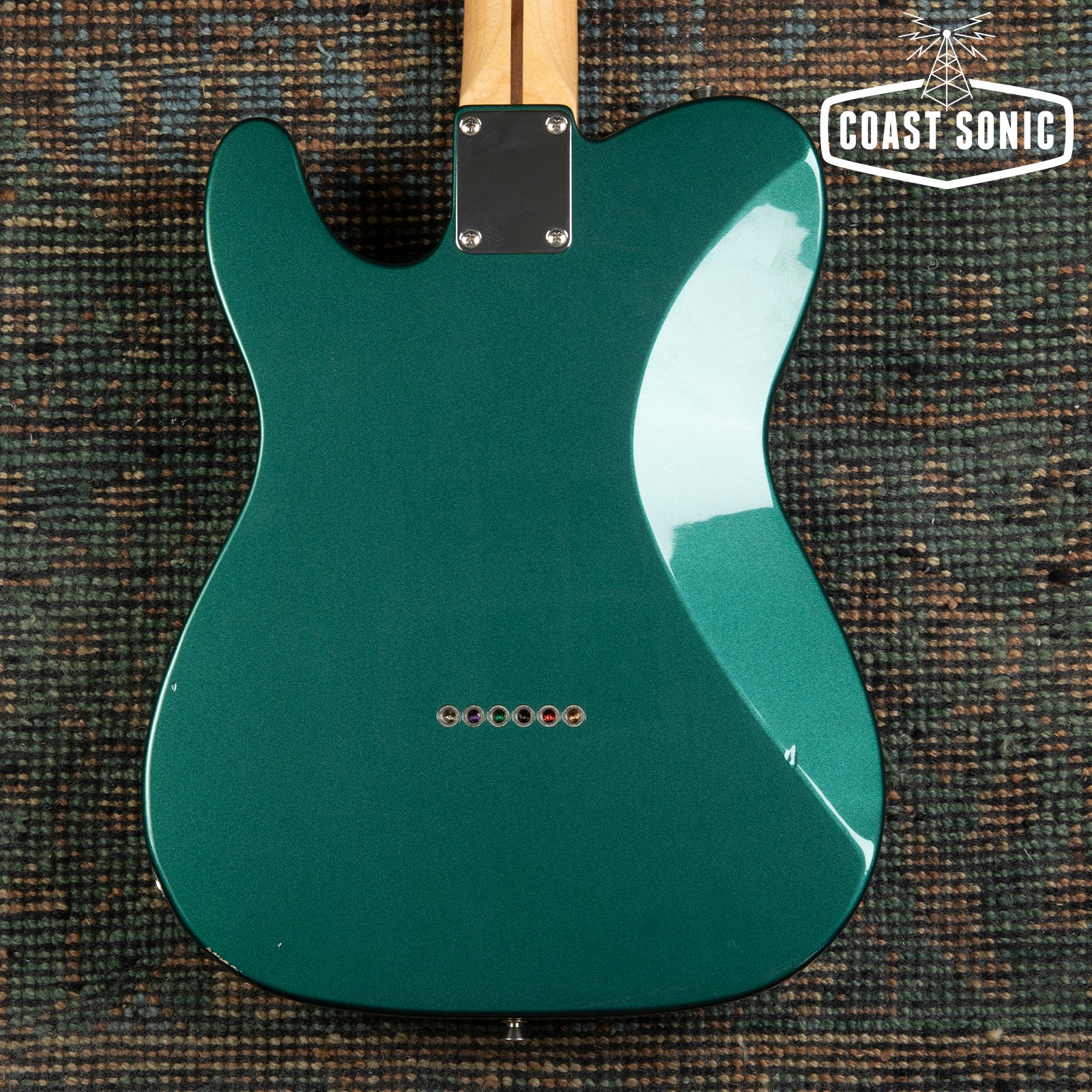 2023 Fender FSR Hybrid II Telecaster Sherwood Green w/ Matching Headst