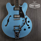 Heritage Guitars Standard H-535 LTD ED. Pelham Blue Top w/bigsby & Lollartrons