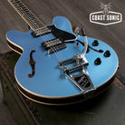 Heritage Guitars Standard H-535 LTD ED. Pelham Blue Top w/bigsby & Lollartrons