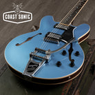 Heritage Guitars Standard H-535 LTD ED. Pelham Blue Top w/bigsby & Lollartrons