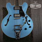 Heritage Guitars Standard H-535 LTD ED. Pelham Blue Top w/bigsby & Lollartrons