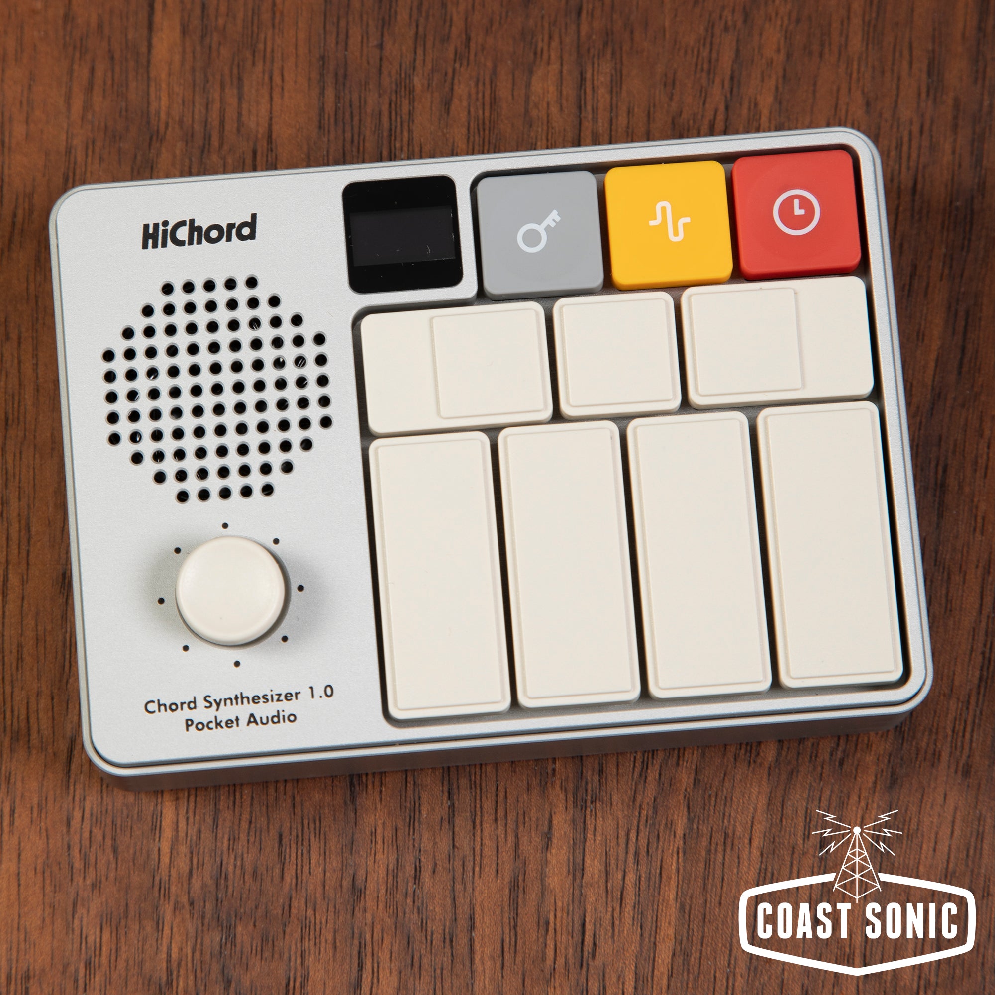 HiChord Chord Synthesizer ポケットオーディオ Pocket Audio HiChord - Aluminum (Silver) GADGET - NEW