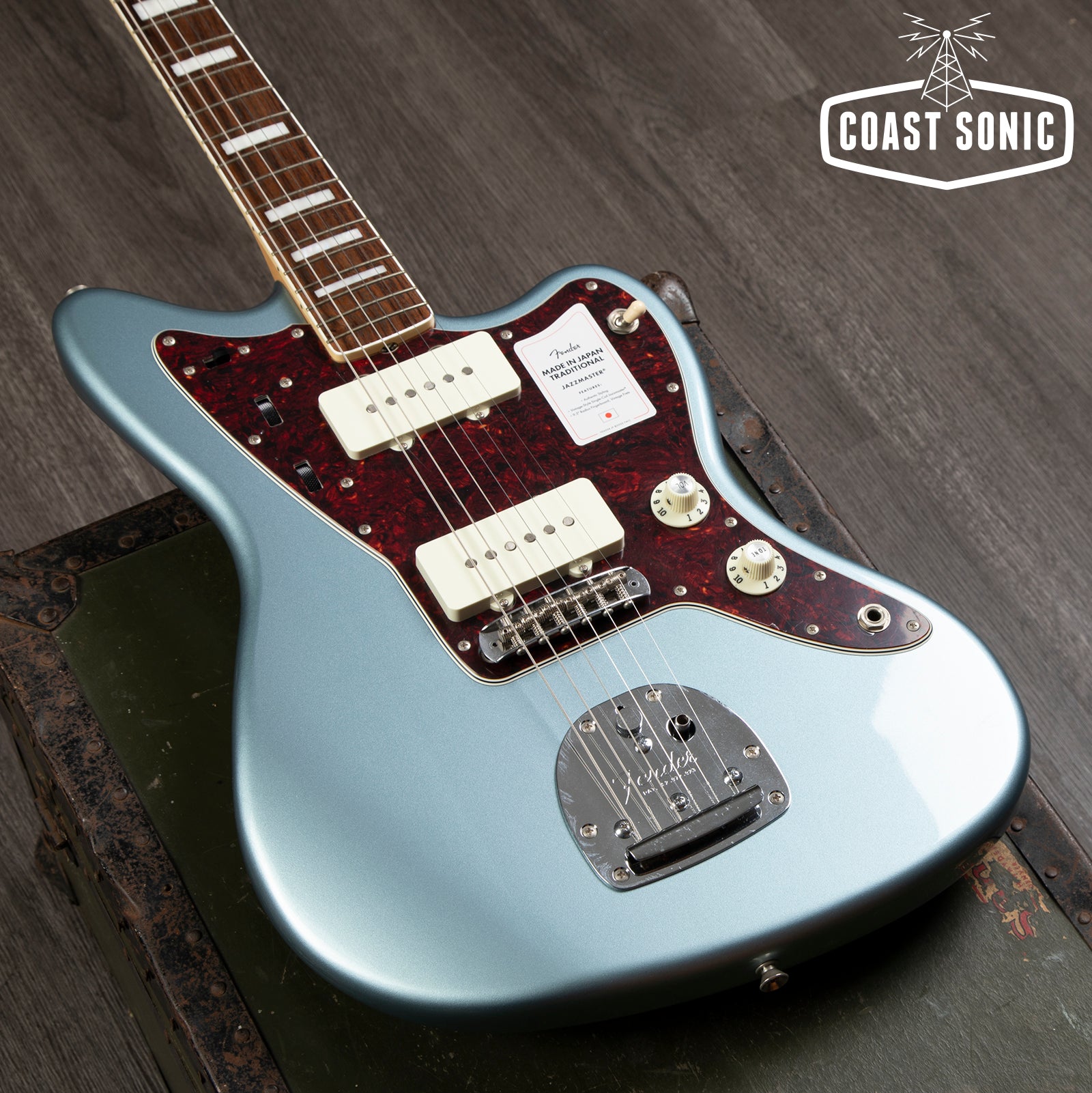 2023 Fender FSR Traditional Late 60's Jazzmaster Made in Japan - Ice Blue Metallic