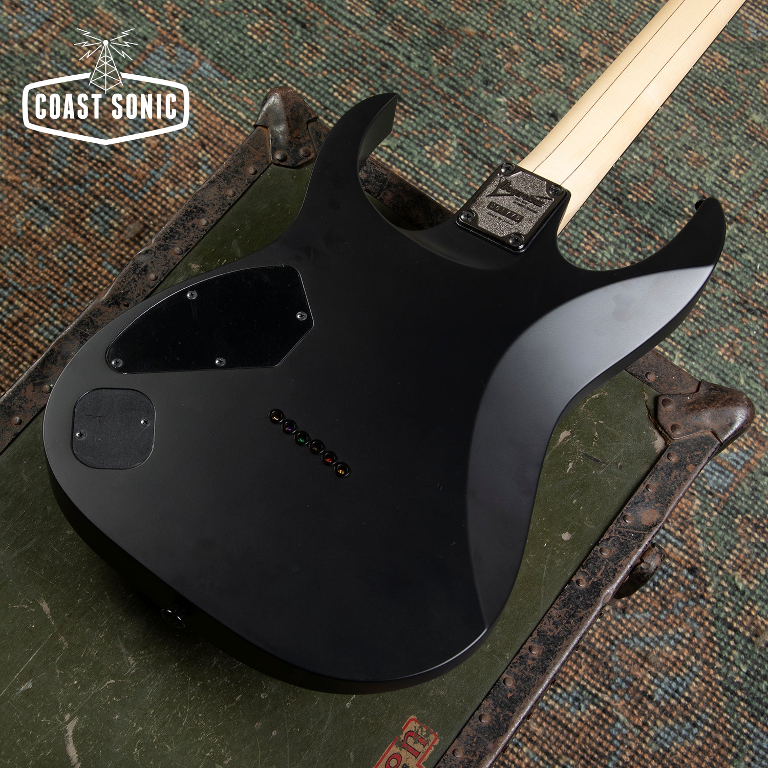 2025 Ibanez RG6HSHFX-BKF J-Line Made in Japan, Flat Black, near mint