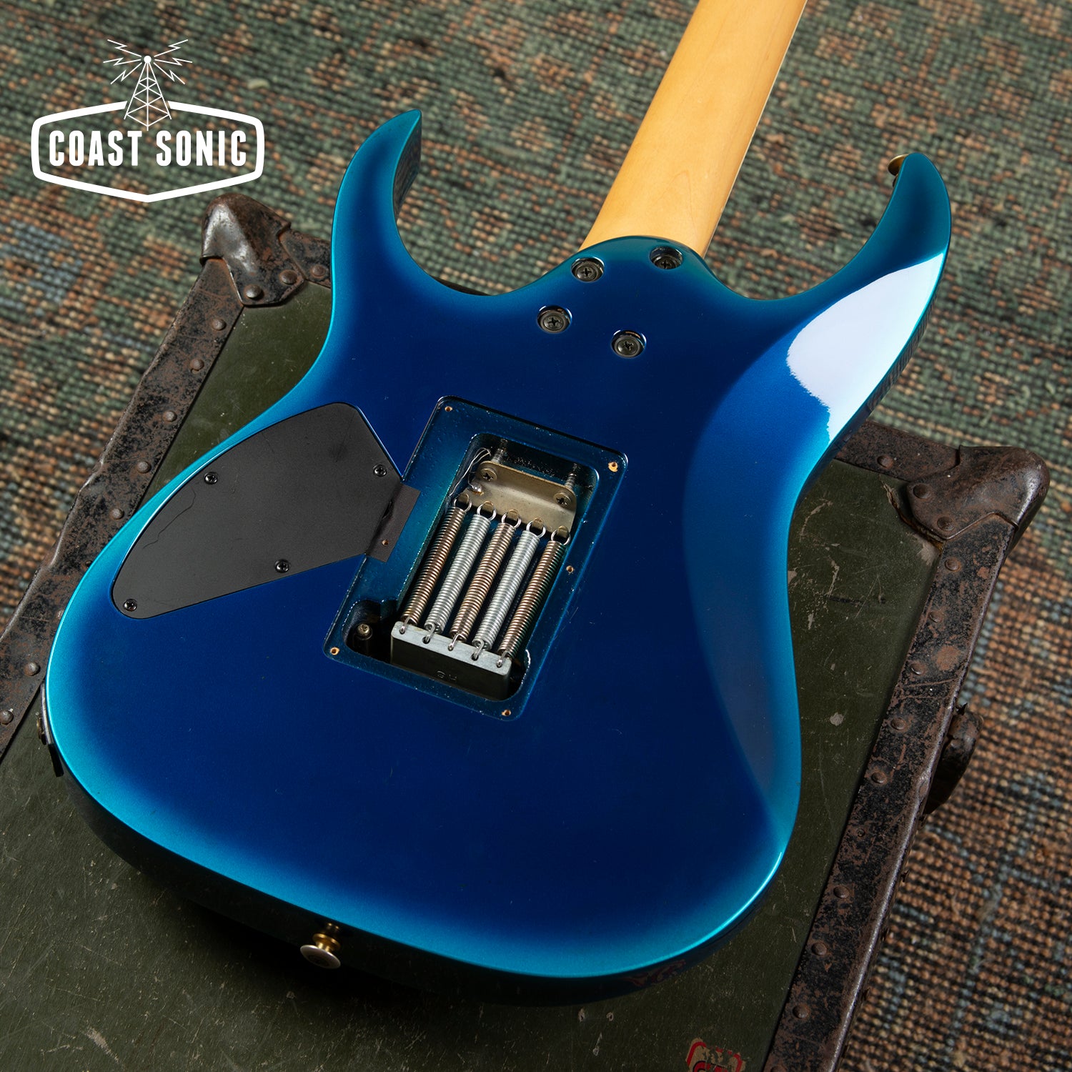 1995 Ibanez RGR470 RG Series, Fujigen made in Japan MIJ, Jewel Blue bu