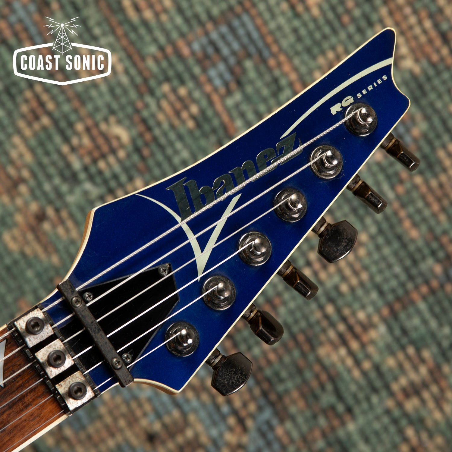 1995 Ibanez RGR470 RG Series, Fujigen made in Japan MIJ, Jewel Blue bu