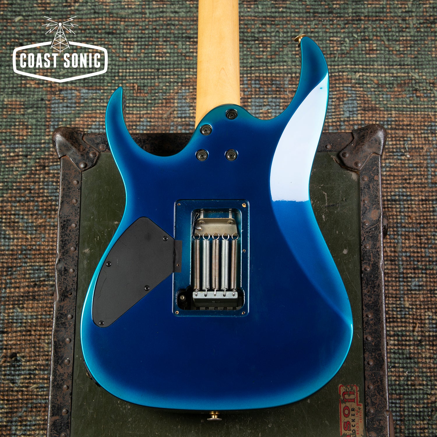 1995 Ibanez RGR470 RG Series, Fujigen made in Japan MIJ, Jewel Blue bu