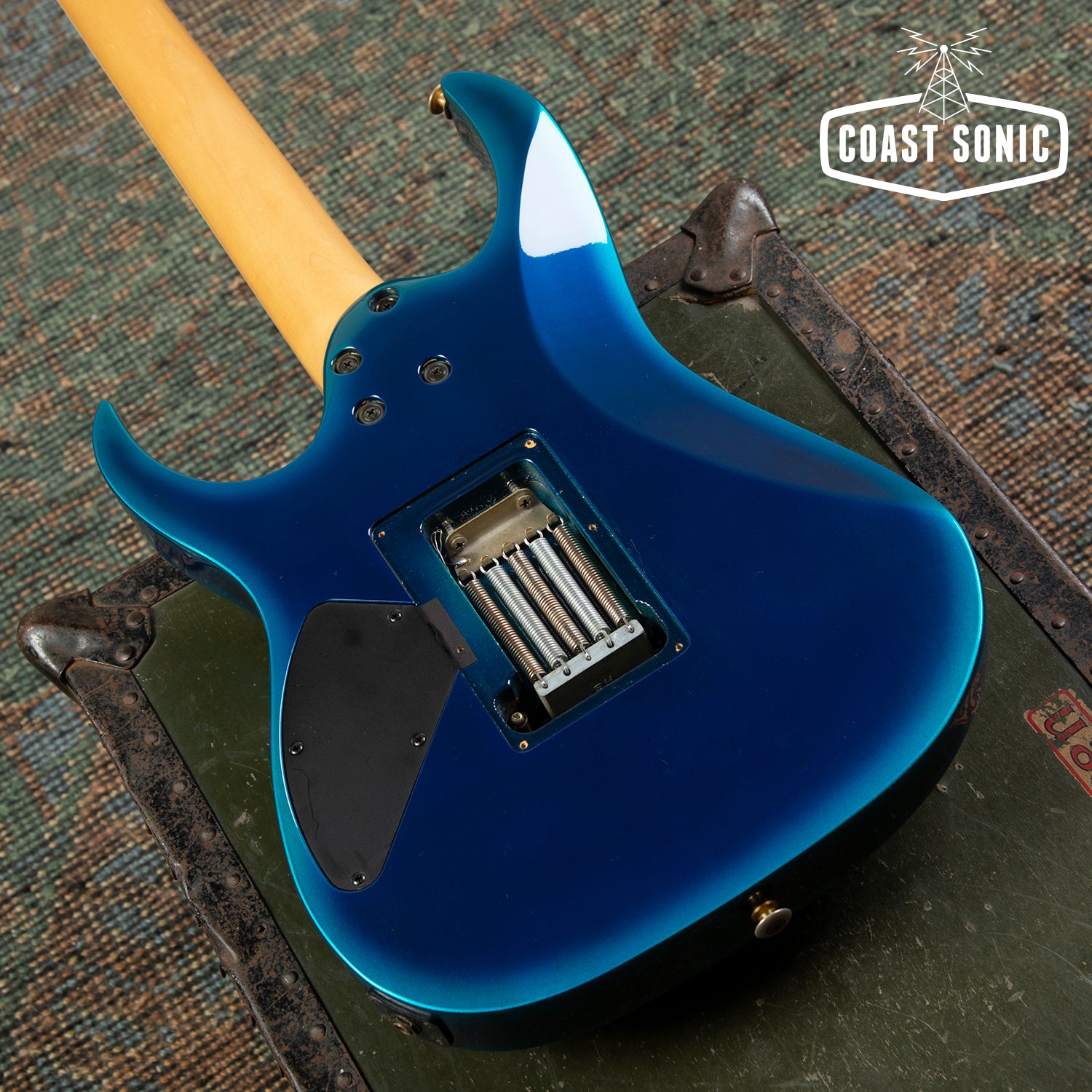 1995 Ibanez RGR470 RG Series, Fujigen made in Japan MIJ, Jewel Blue bu