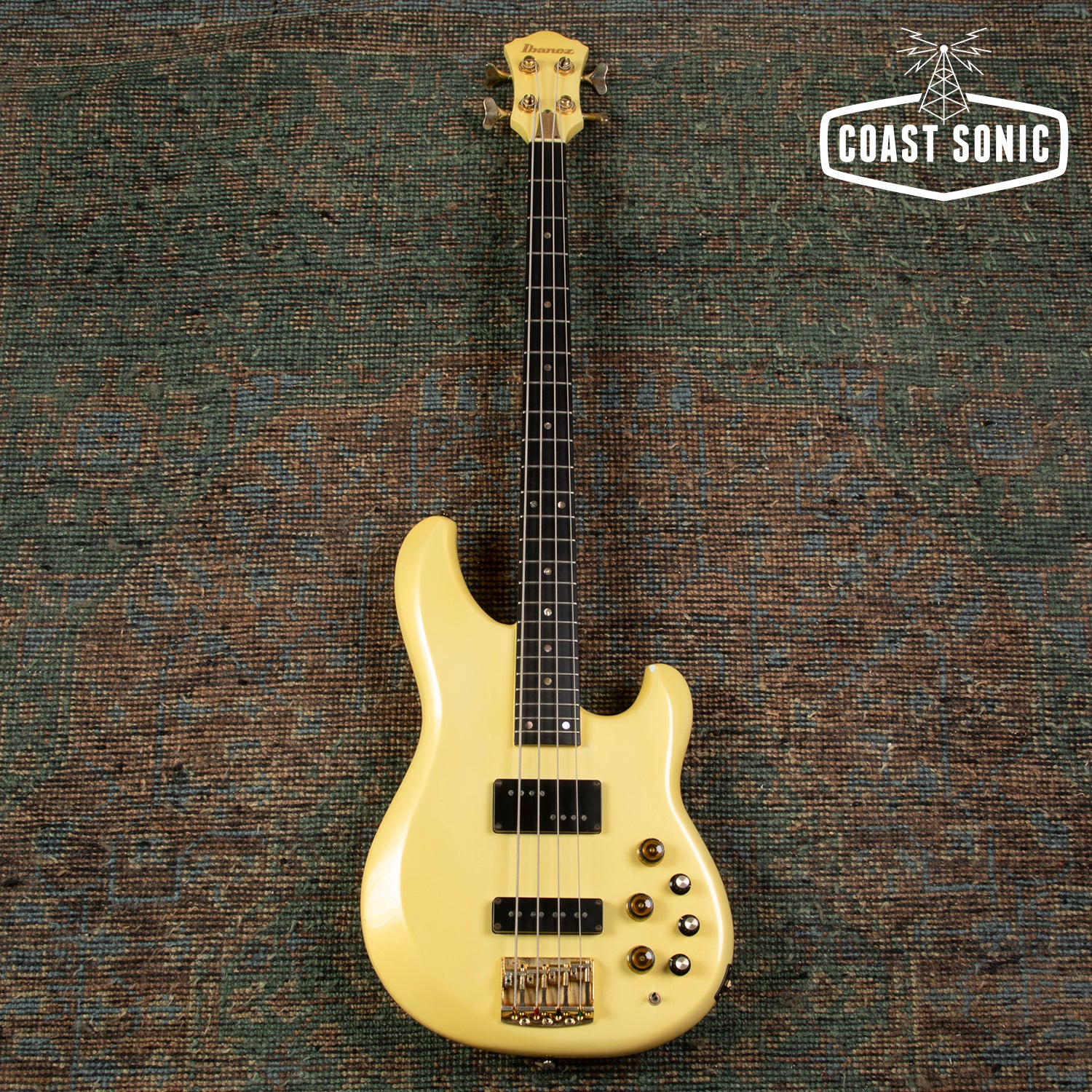 1983 Ibanez Musician MC924PW 24 fret Bass Made in Japan Active EQ