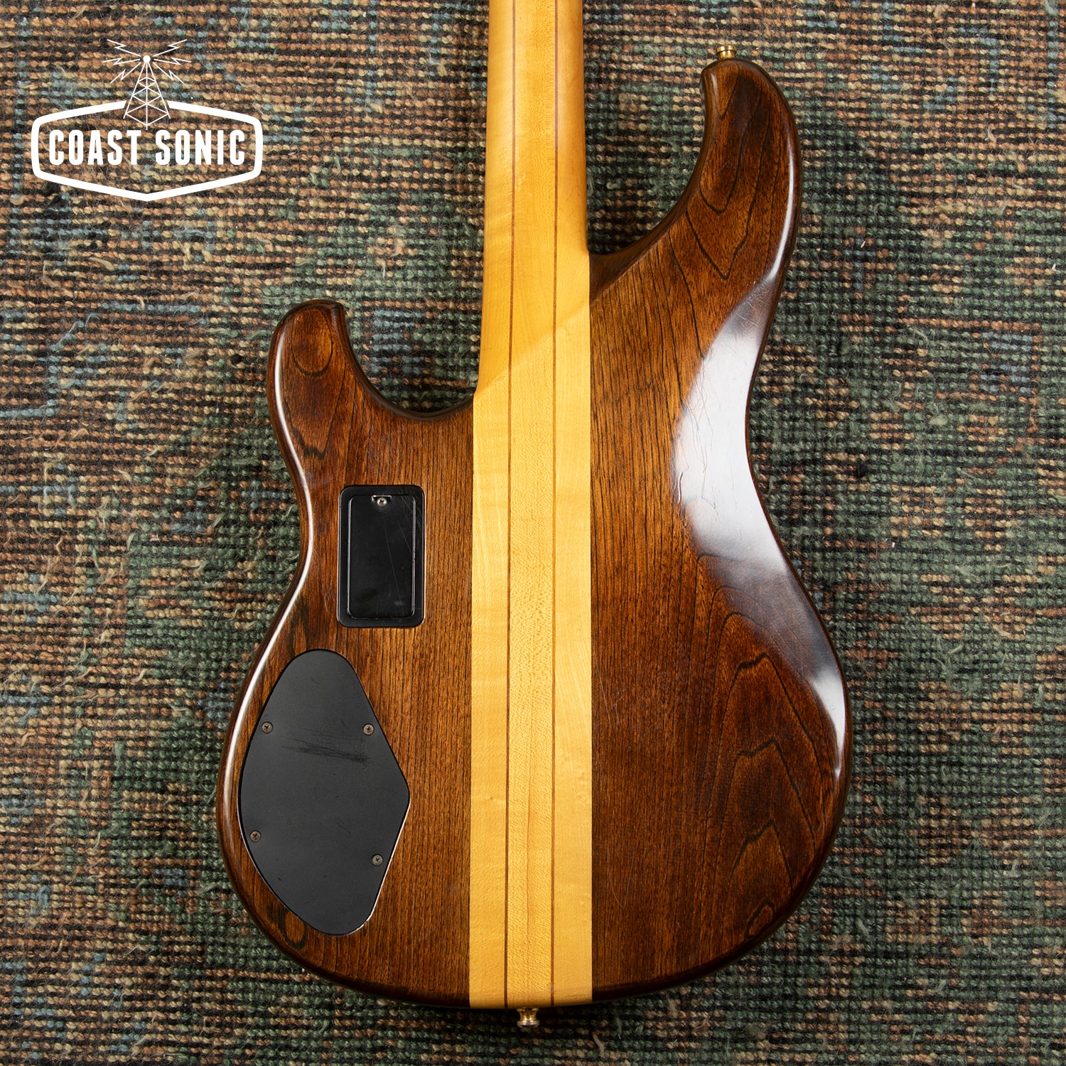 1985 Ibanez Musician MC924 WN 24 fret Bass Made in Japan Active EQ w/c