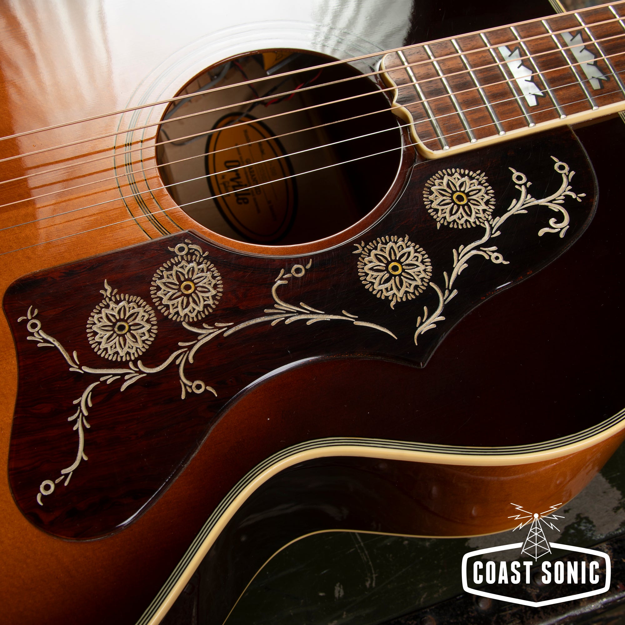 Orville by Gibson J-200model ギブソン 1992 Orville by Gibson J-200 Jumbo Acoustic Electric Guitar w/ Case