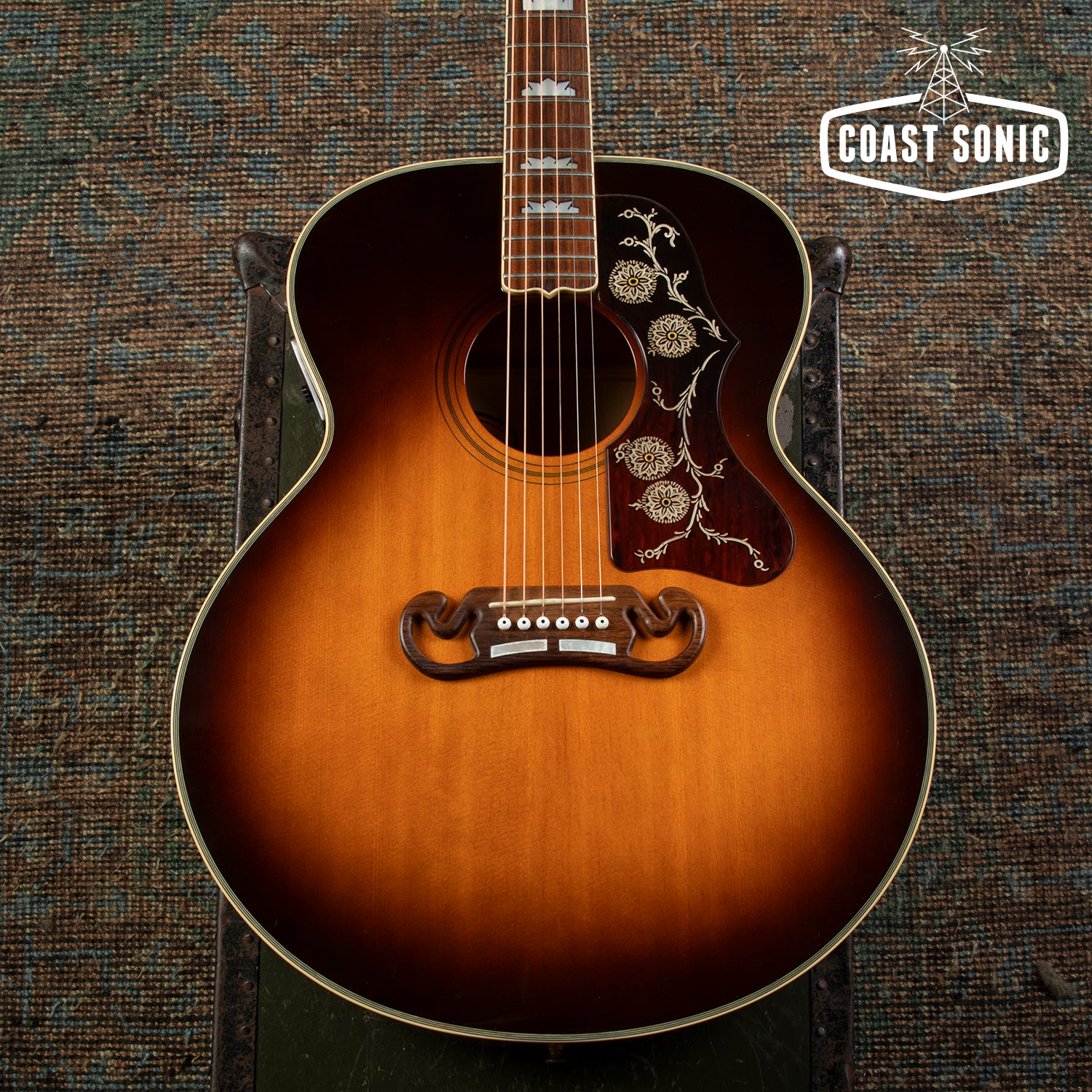 1992 Orville by Gibson J-200 Jumbo Acoustic Electric Guitar w/ Case