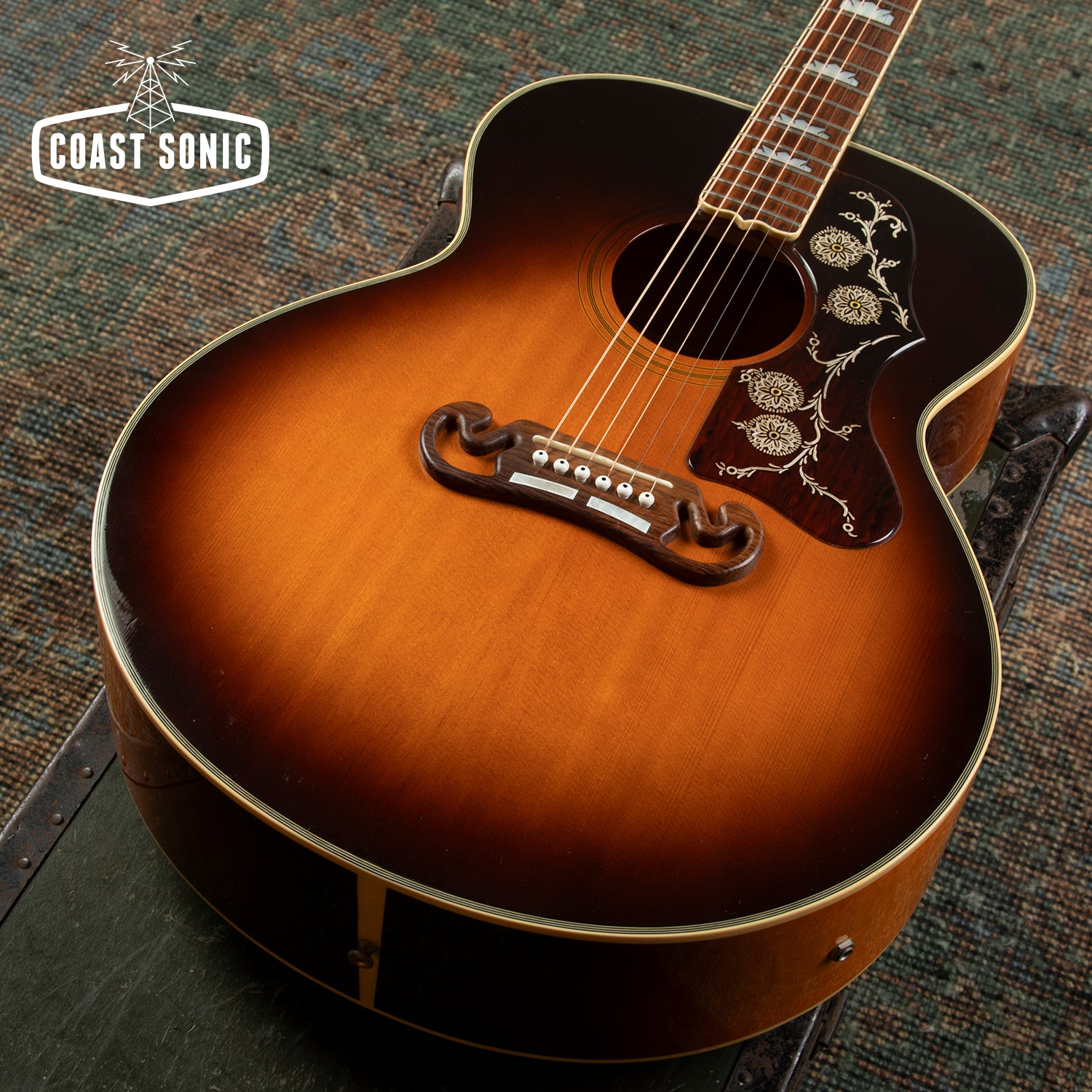1992 Orville by Gibson J-200 Jumbo Acoustic Electric Guitar w/ Case
