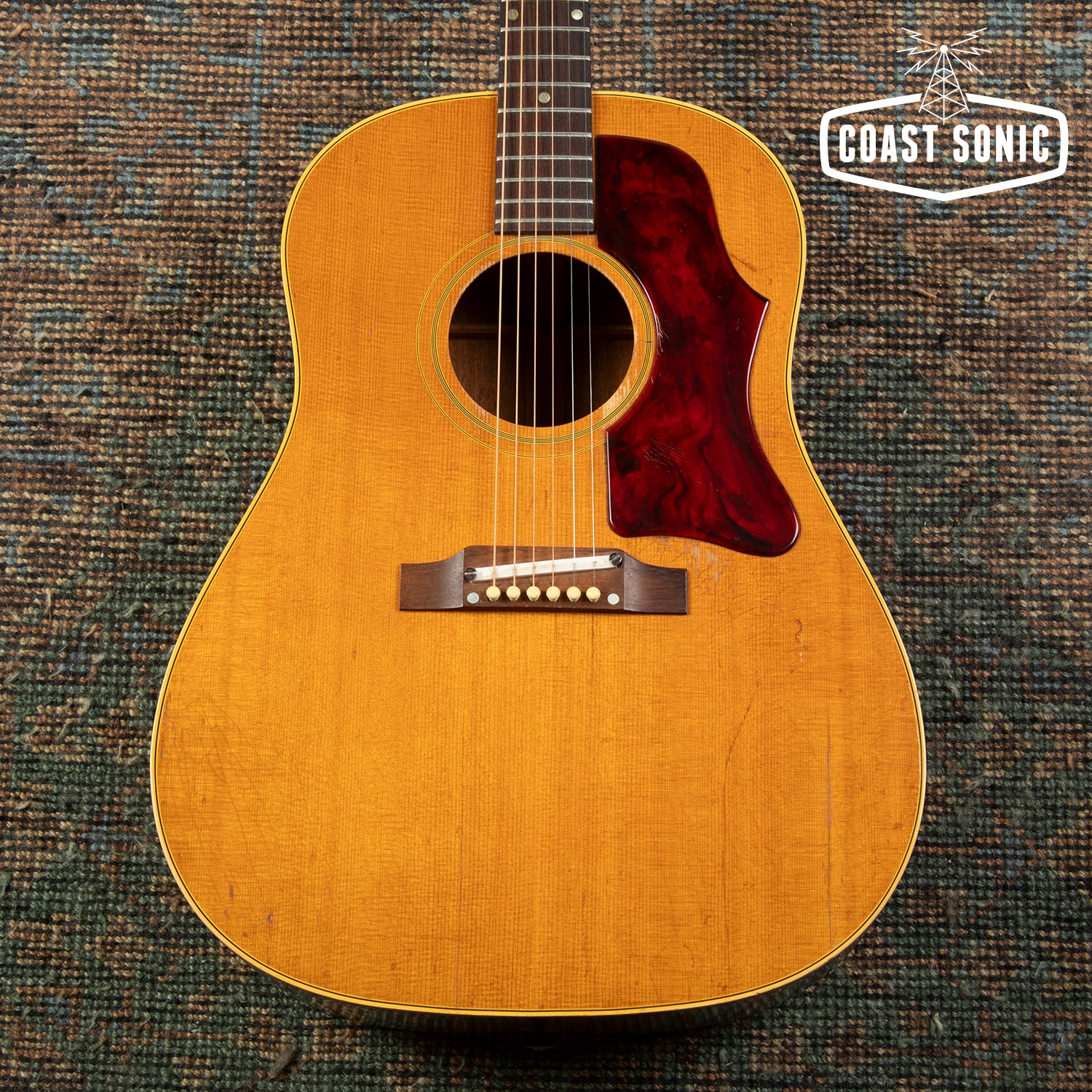 1967 Gibson J-50 ADJ vintage Slope Shoulder Dreadnought Acoustic Guita