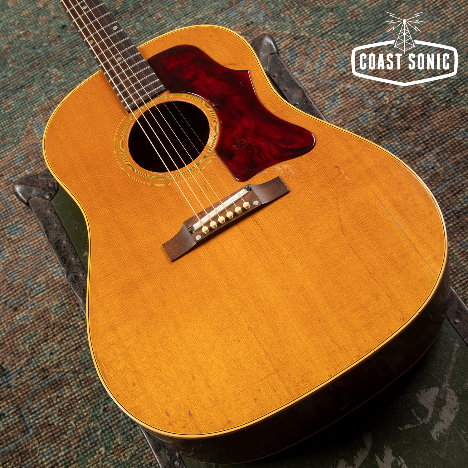 1967 Gibson J-50 ADJ vintage Slope Shoulder Dreadnought Acoustic Guita