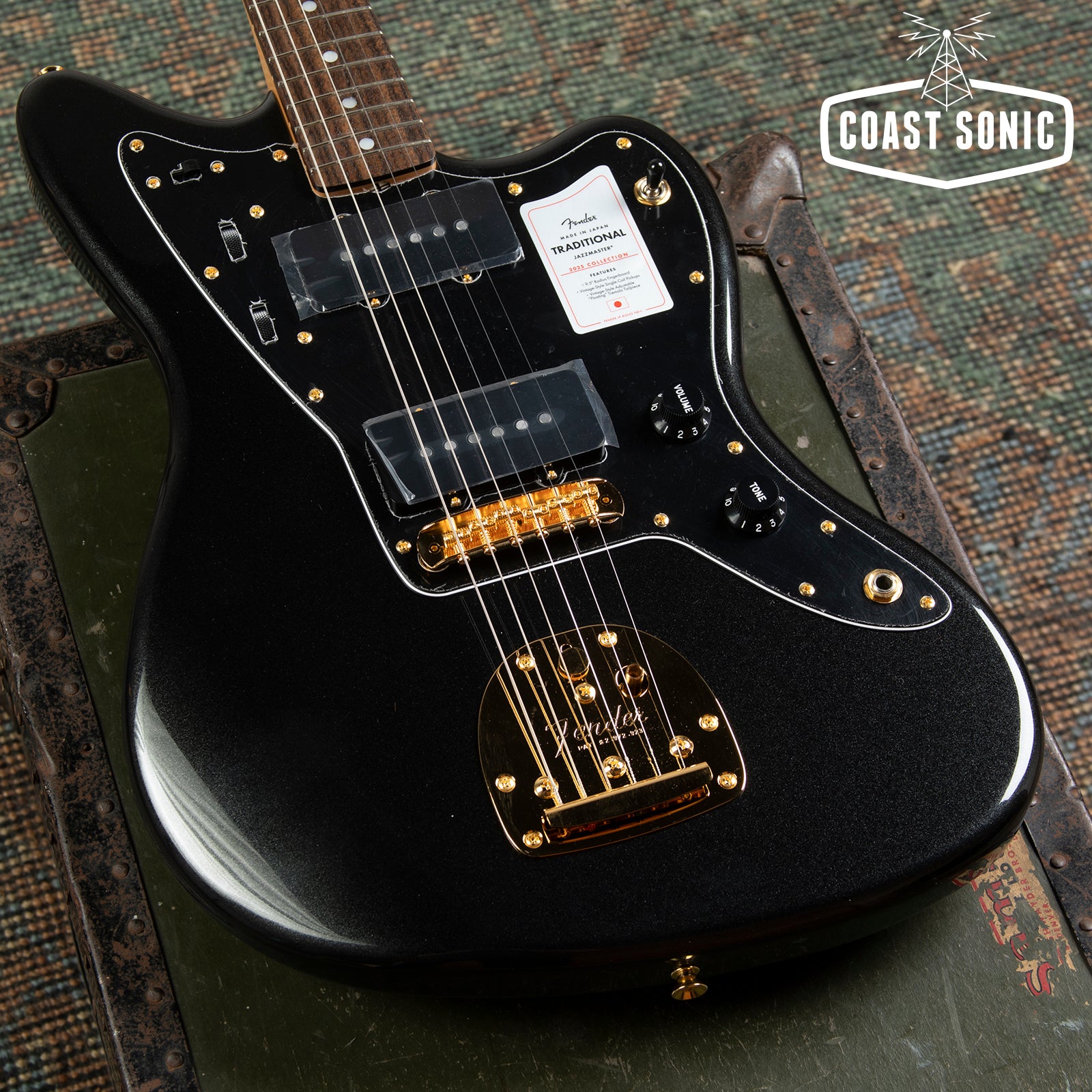 2025 Fender Traditional 60s Jazzmaster Limited Edition Black Pearl Mad