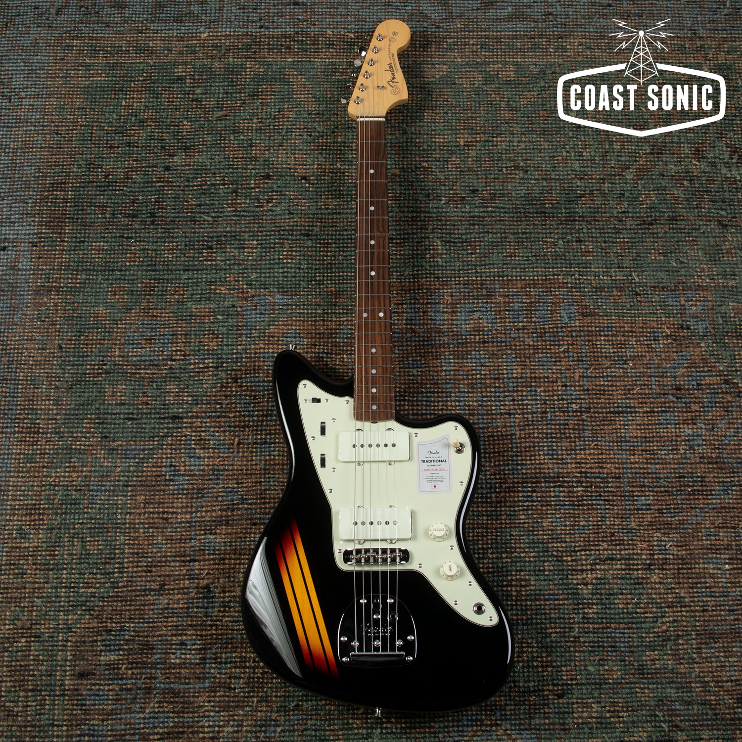 2025 Fender Traditional 60s Competition Jazzmaster Made in Japan Black