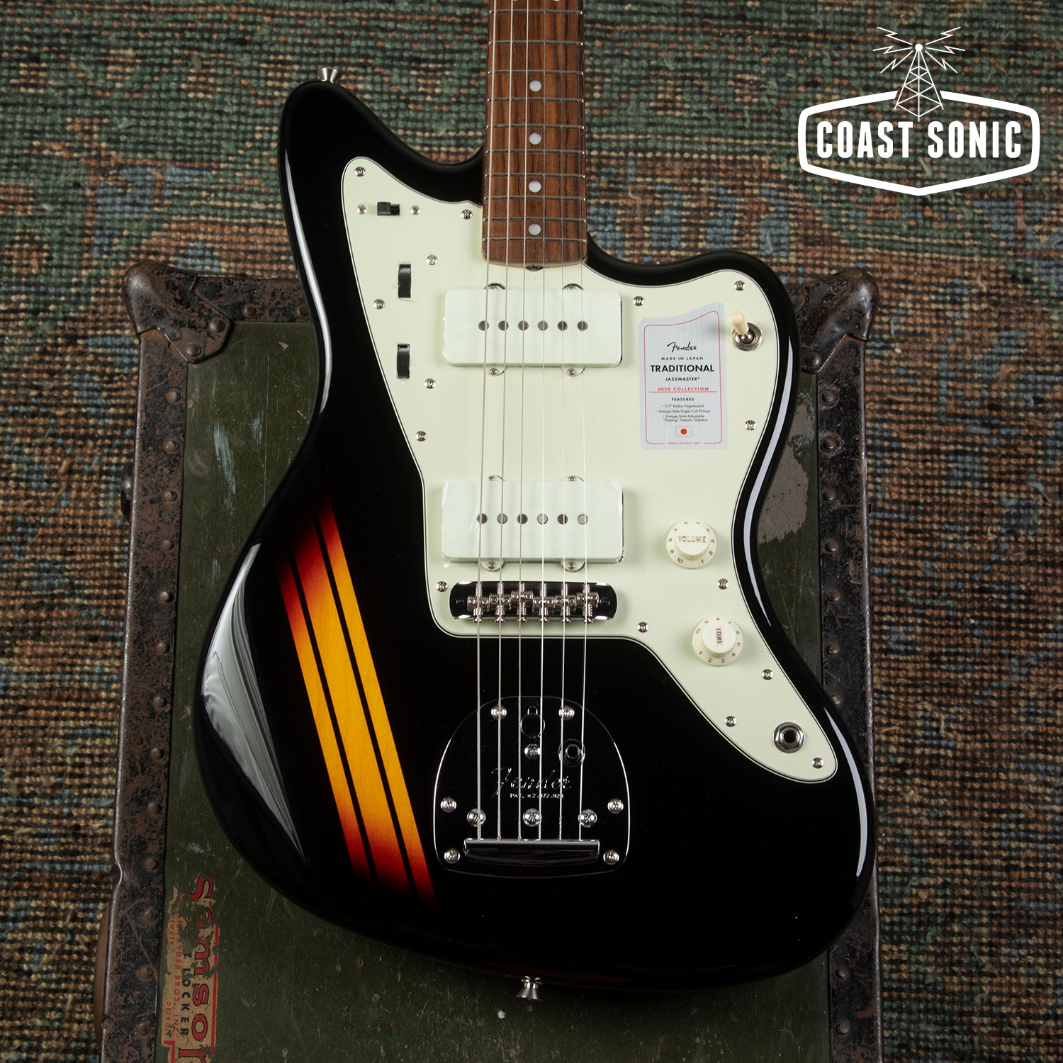 2025 Fender Traditional 60s Competition Jazzmaster Made in Japan Black