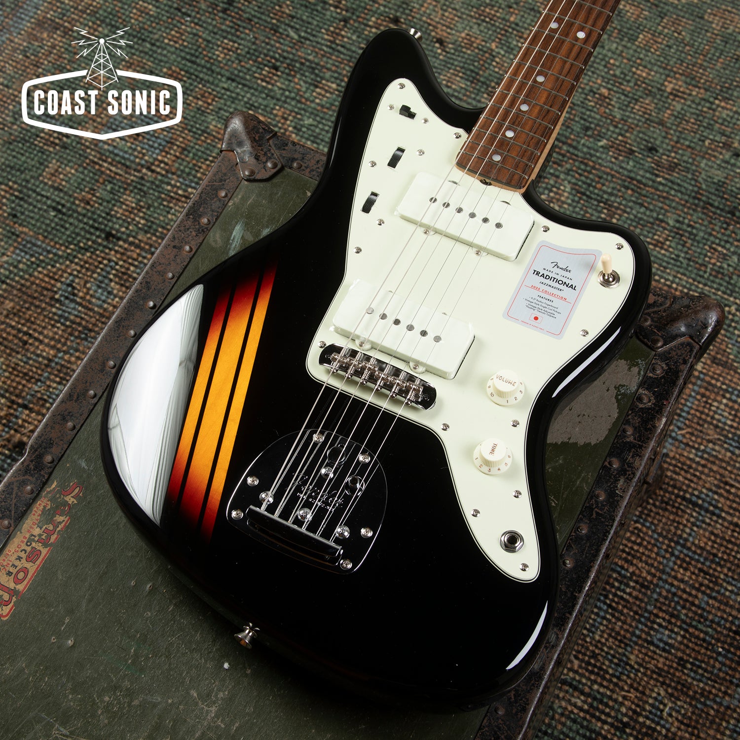 2025 Fender Traditional 60s Competition Jazzmaster Made in Japan Black