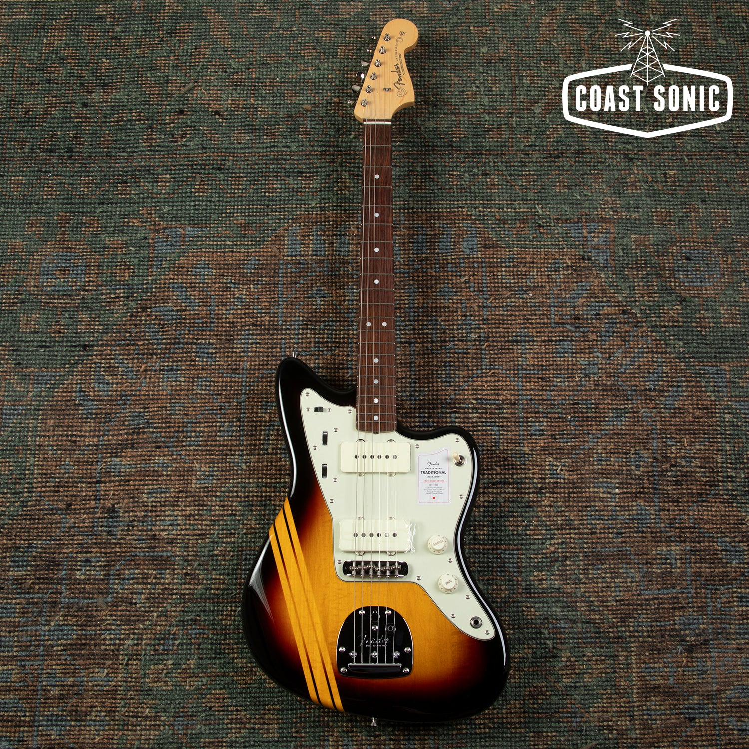 2025 Fender Traditional 60's Competition Jazzmaster Made in Japan Sunb