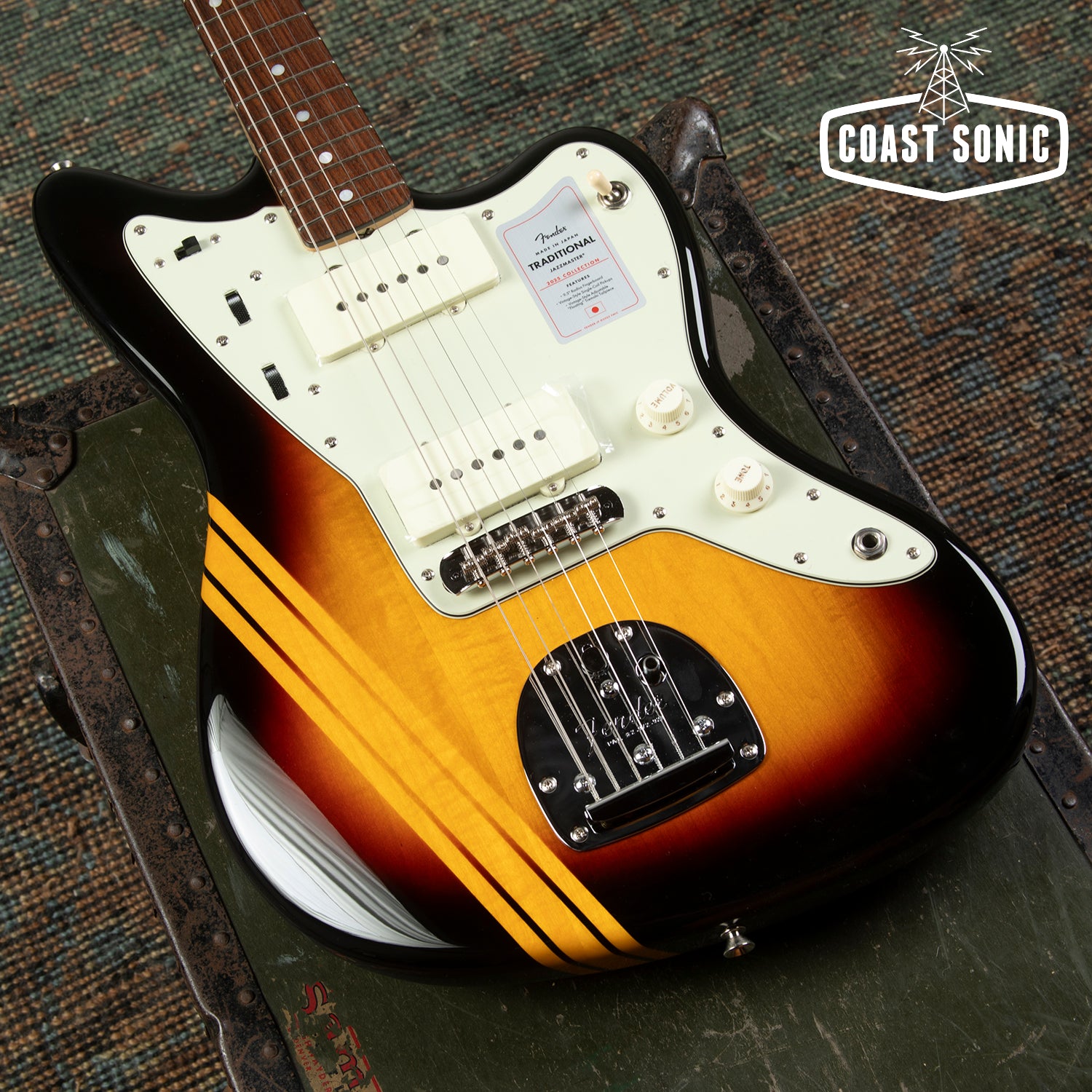 2025 Fender Traditional 60's Competition Jazzmaster Made in Japan Sunb