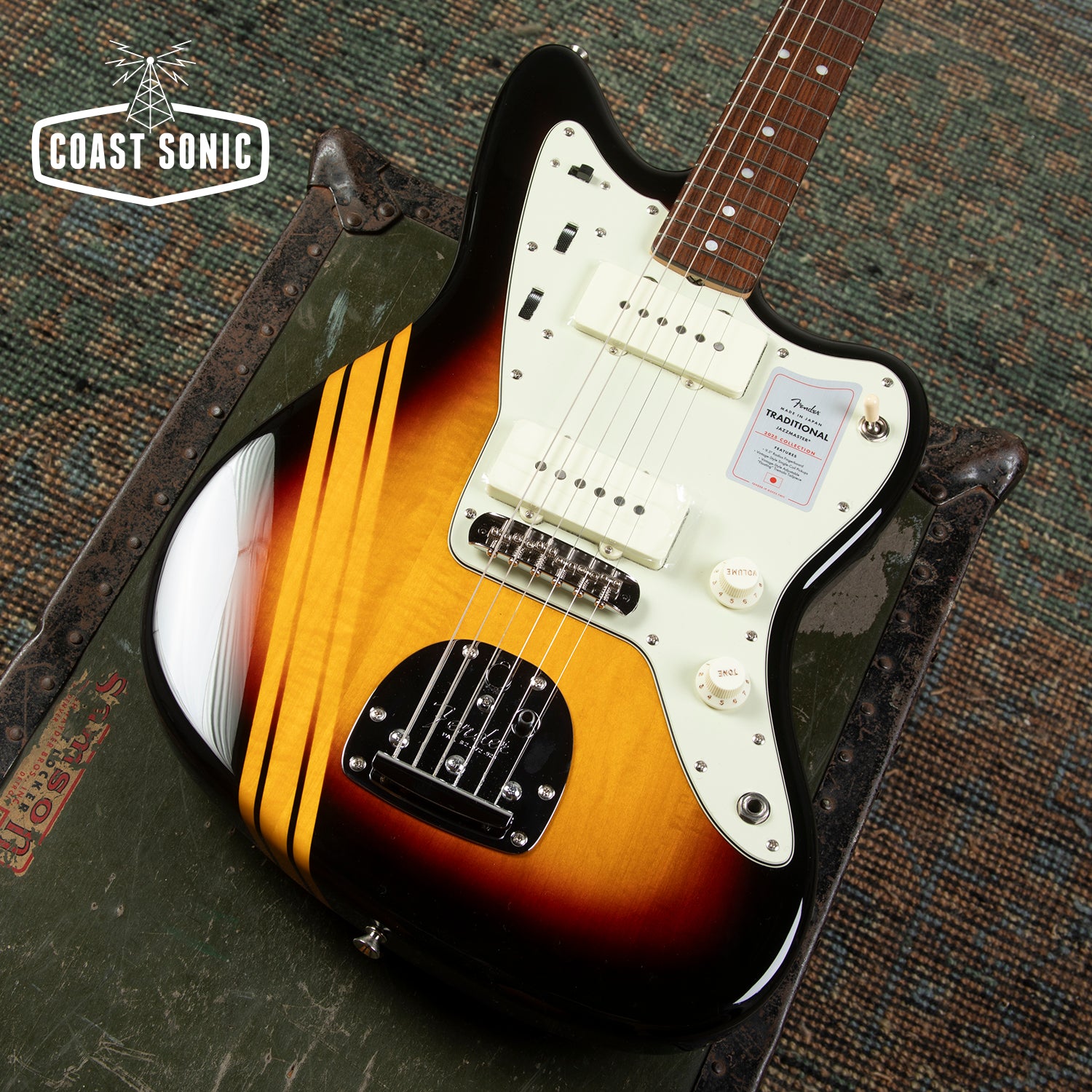 2025 Fender Traditional 60's Competition Jazzmaster Made in Japan Sunb