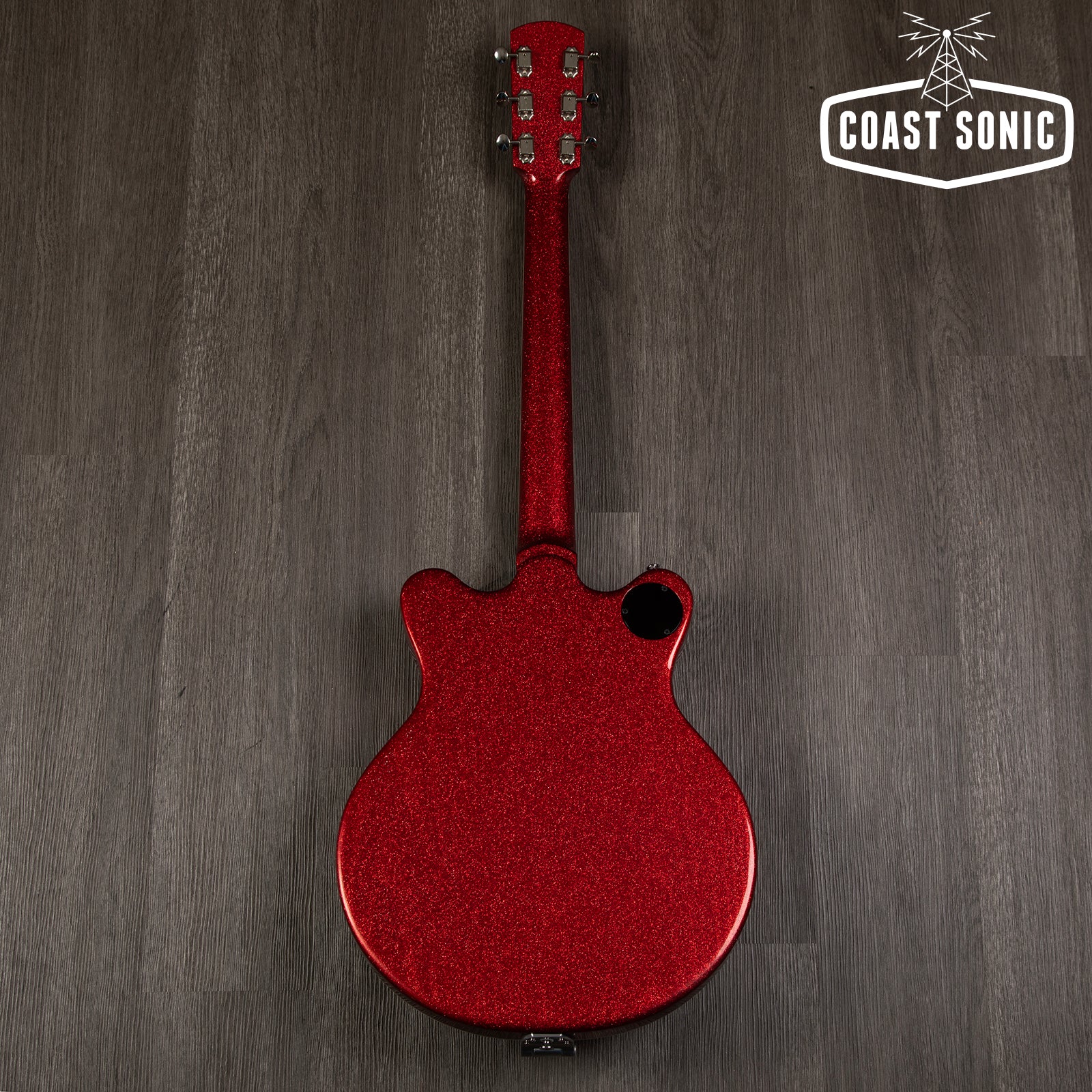 Josh Williams Guitars Stella Carve Top Twin Red Sparkle