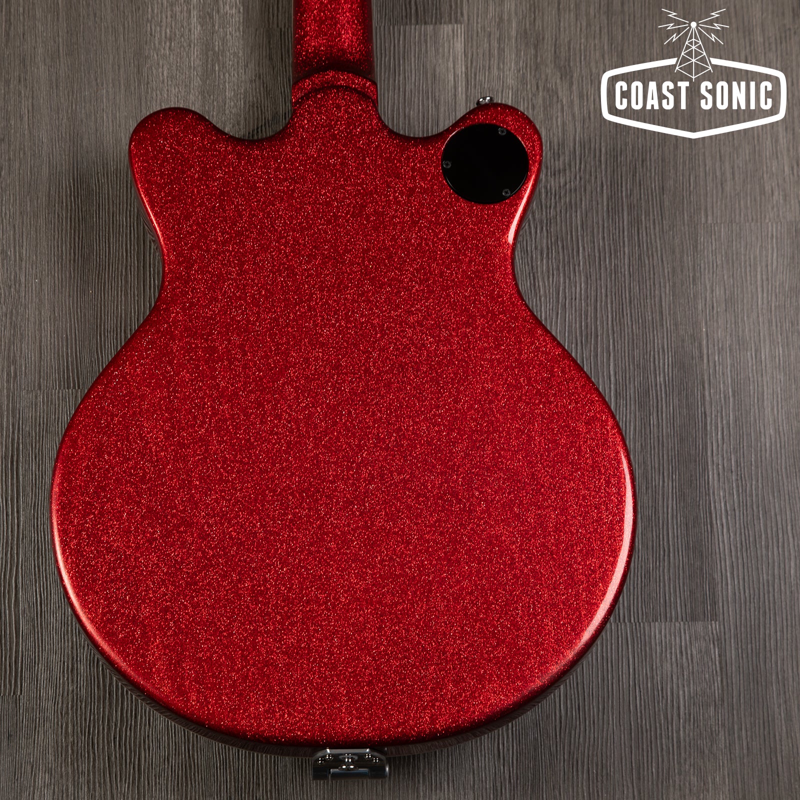 Josh Williams Guitars Stella Carve Top Twin Red Sparkle