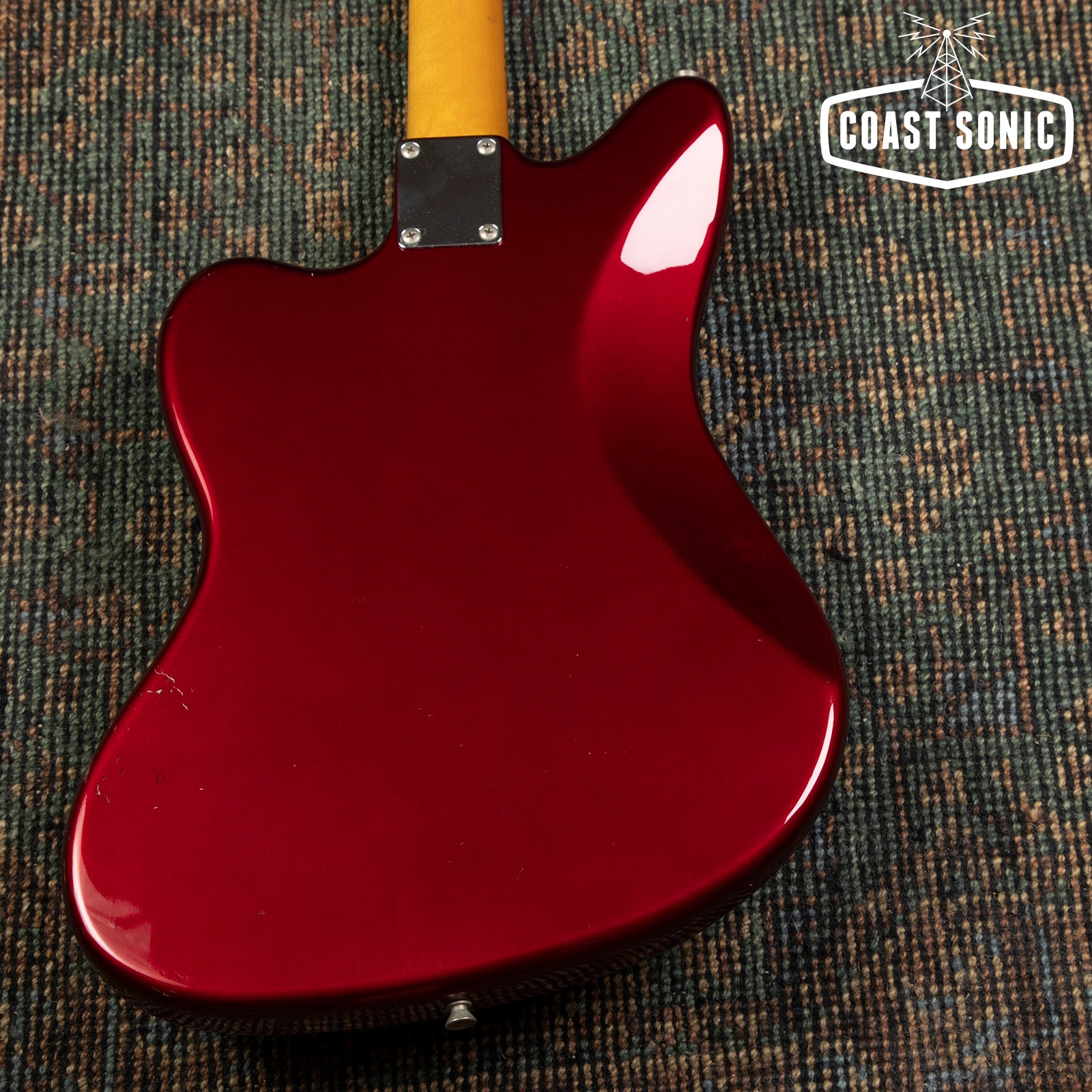 2010 Fender '62 Reissue Jazzmaster JM66 MH Candy Red MIJ