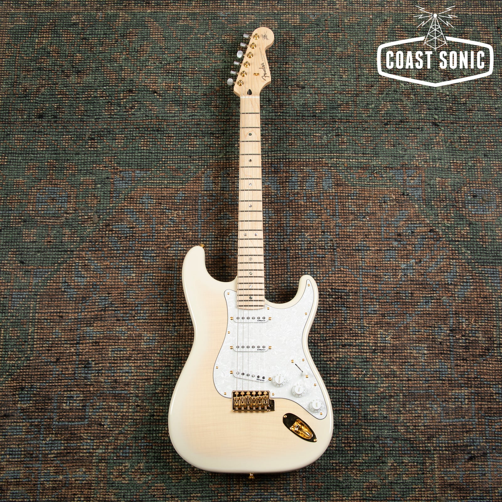 2024 Fender Richie Kotzen Stratocaster, made in Japan, Transparent Whi