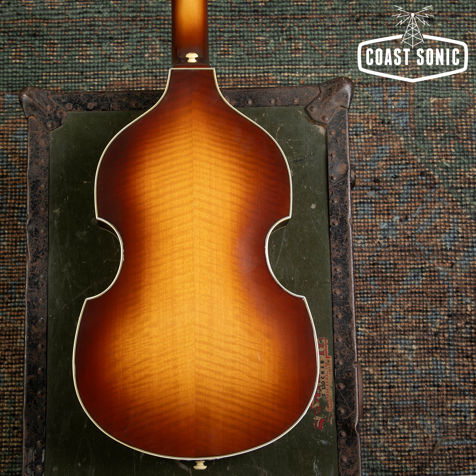 1976 Hofner 500/1 Violin Bass Left Handed Made in Germany Beatle Bass