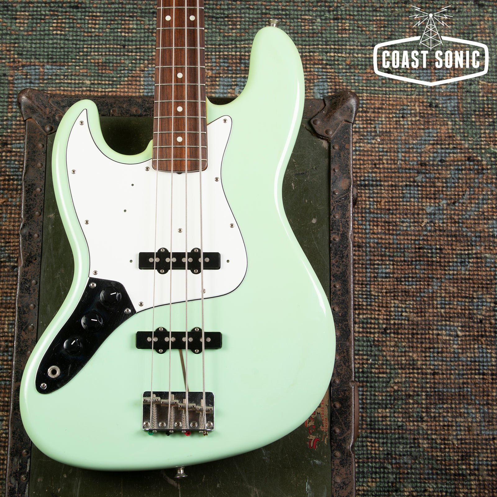 1999 Fender '62 Vintage Series Jazz Bass Left Handed JB62-70L Crafted