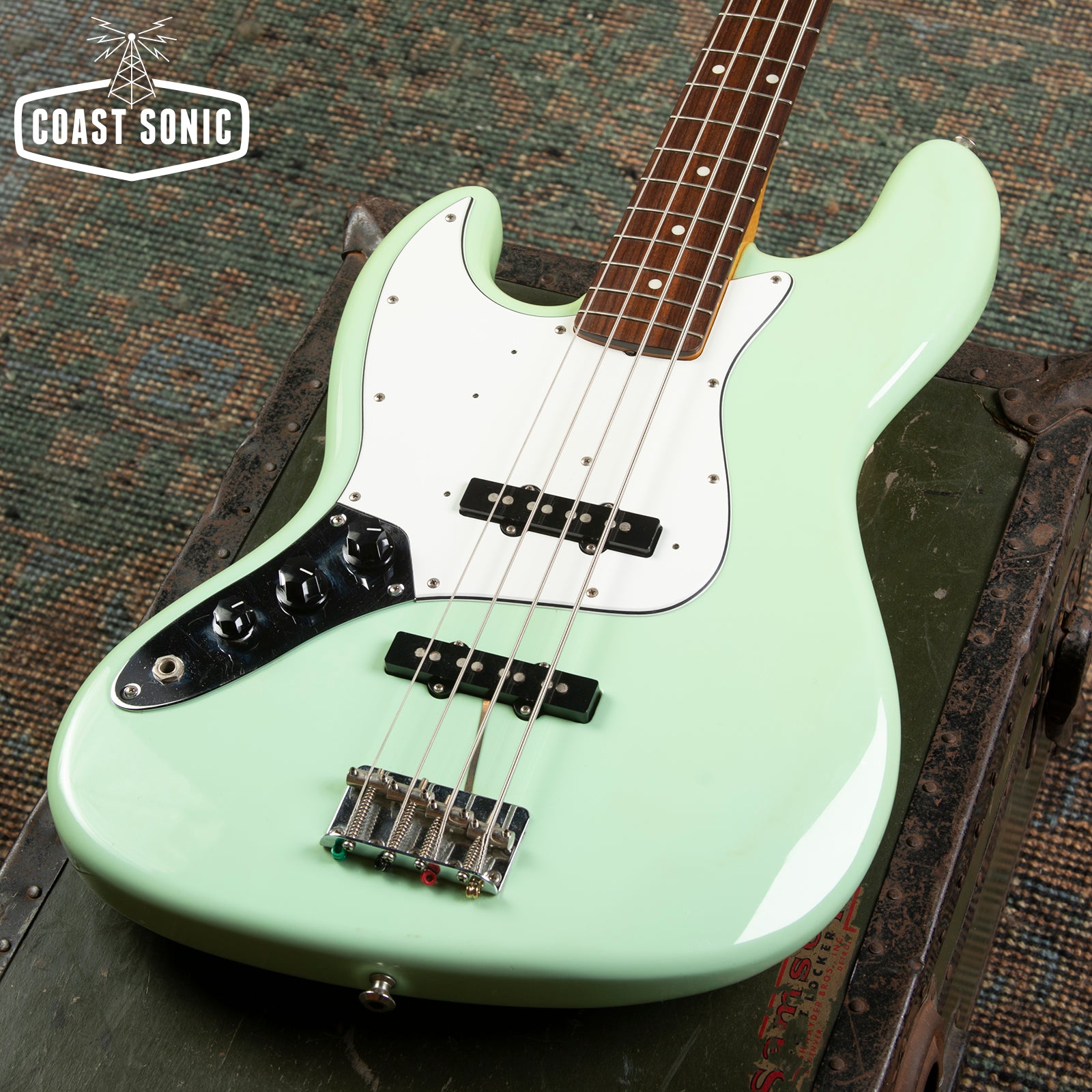 1999 Fender '62 Vintage Series Jazz Bass Left Handed JB62-70L Crafted in Japan CIJ