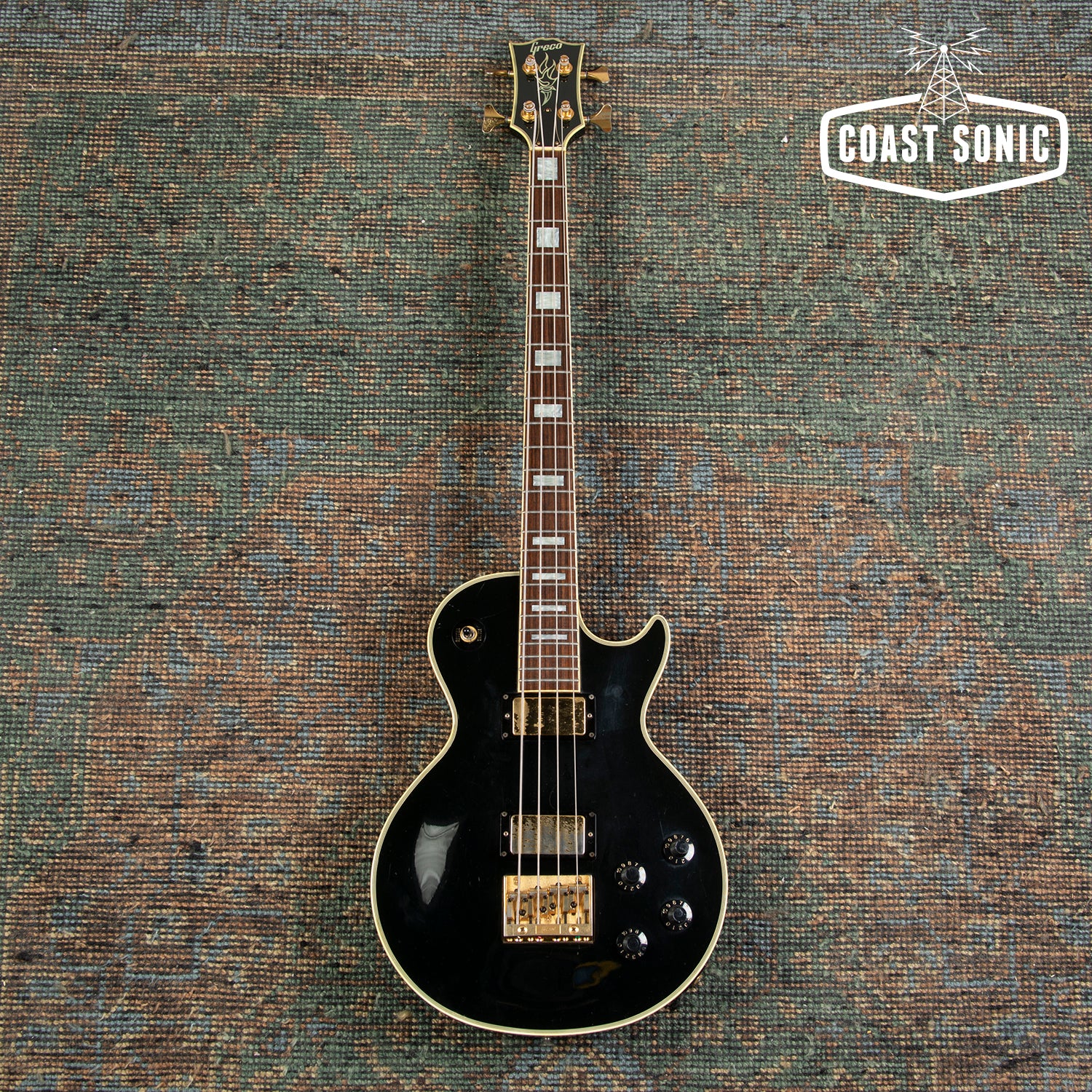 1991 Greco EGB-85 Short Scale Les Paul Bass Made in Japan