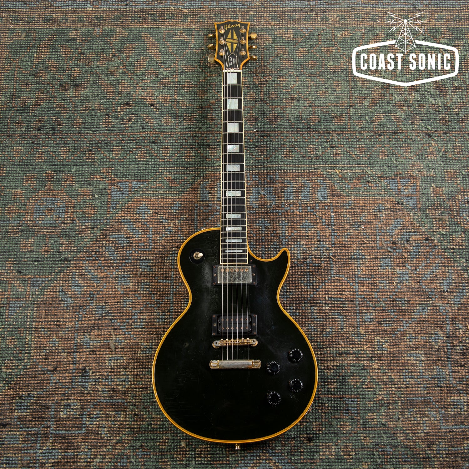 1995 Gibson Custom Shop '57 Reissue Les Paul Custom Black Beauty w