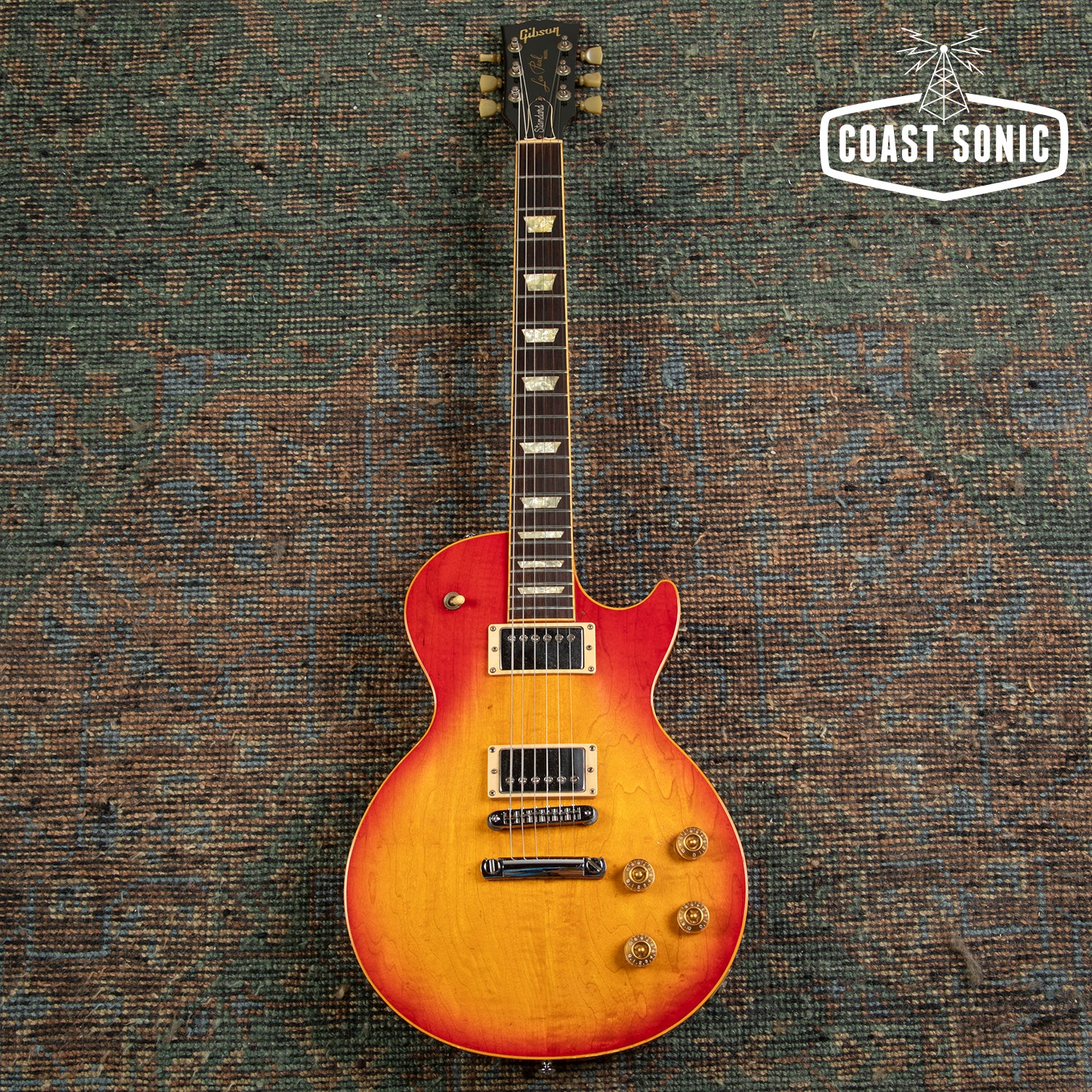 1996 Gibson Les Paul Standard Cherry Sunburst flame top with original