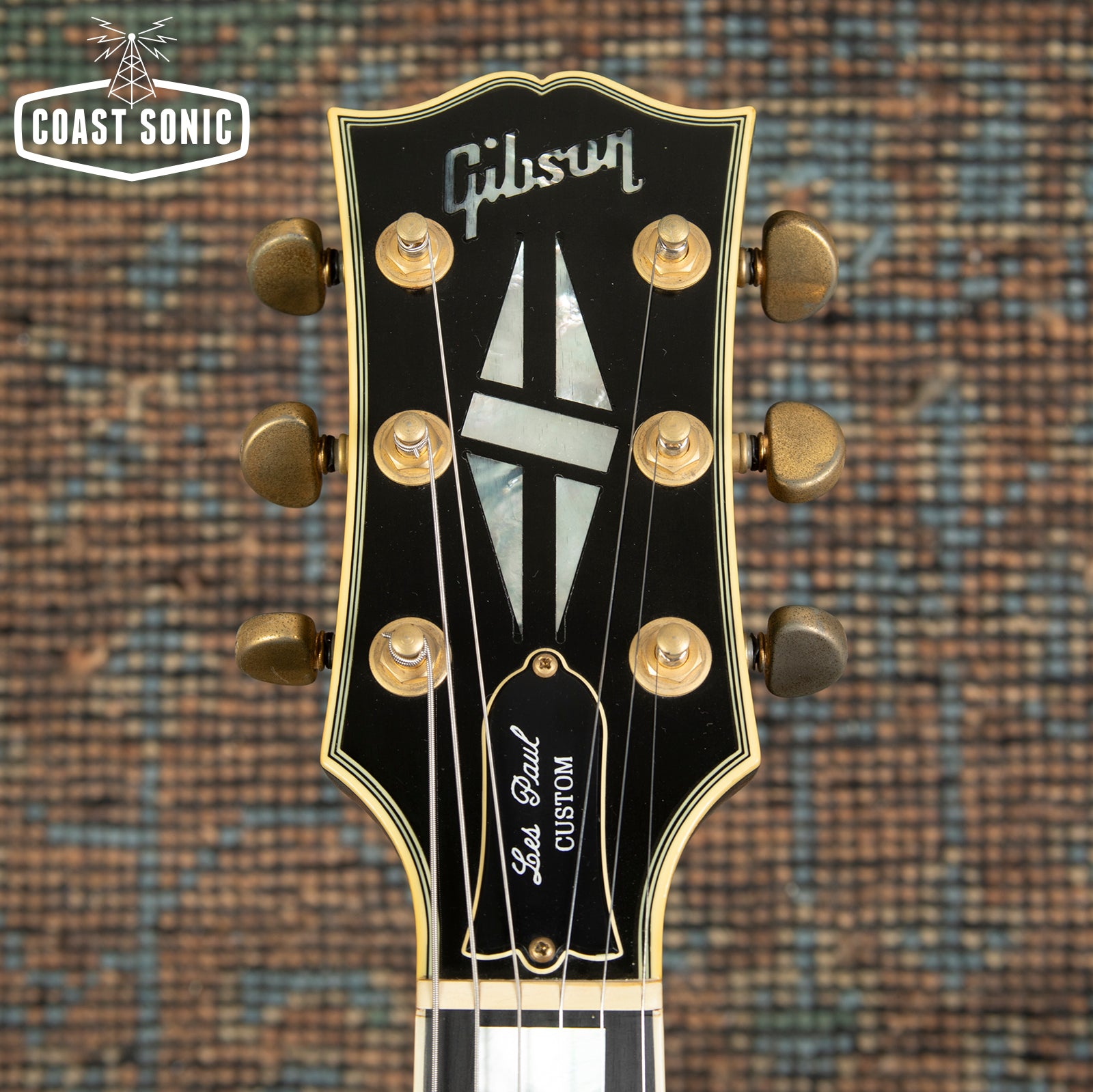 1998 Gibson Les Paul Custom Black Beauty w/ case *All Original