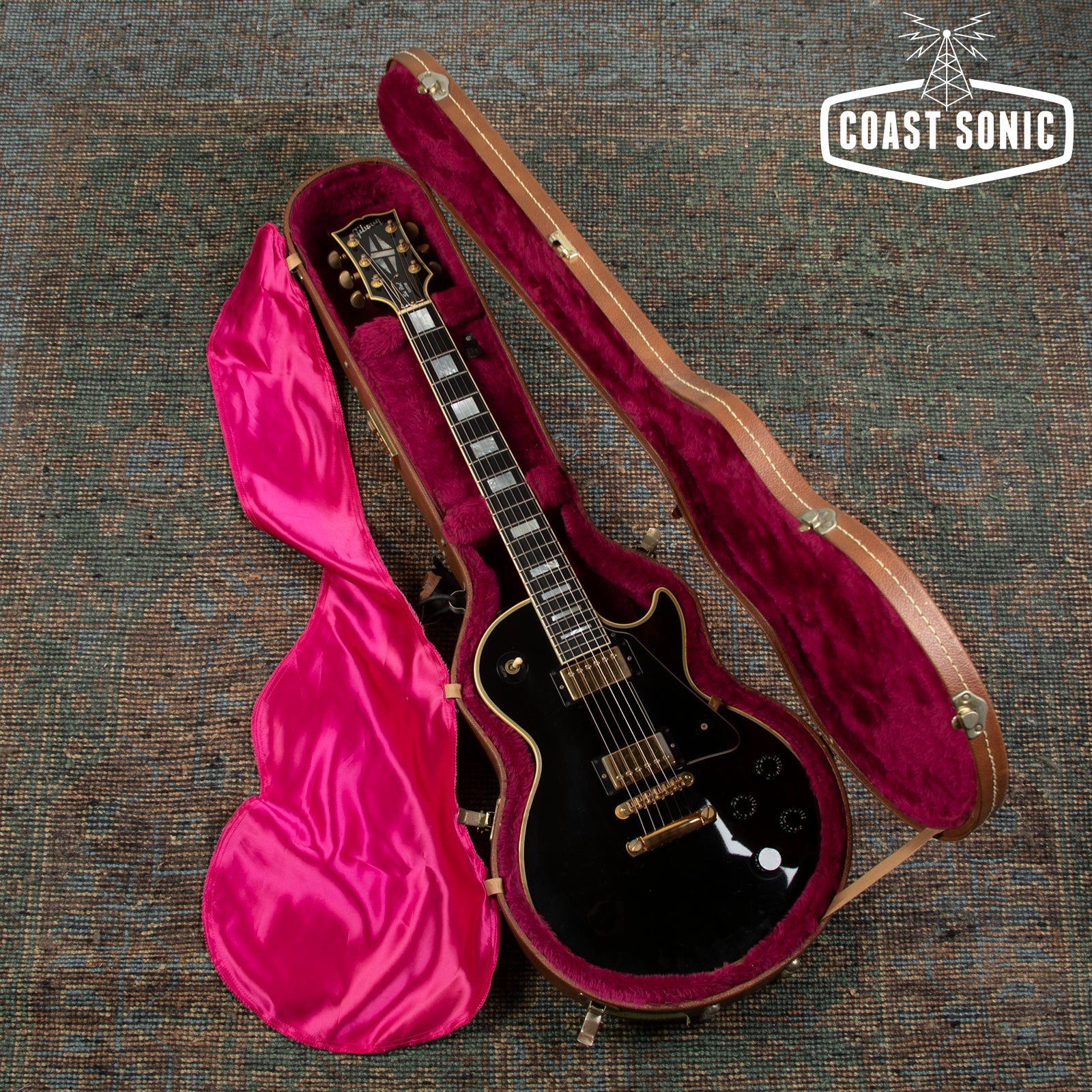 1998 Gibson Les Paul Custom Black Beauty w/ case *All Original