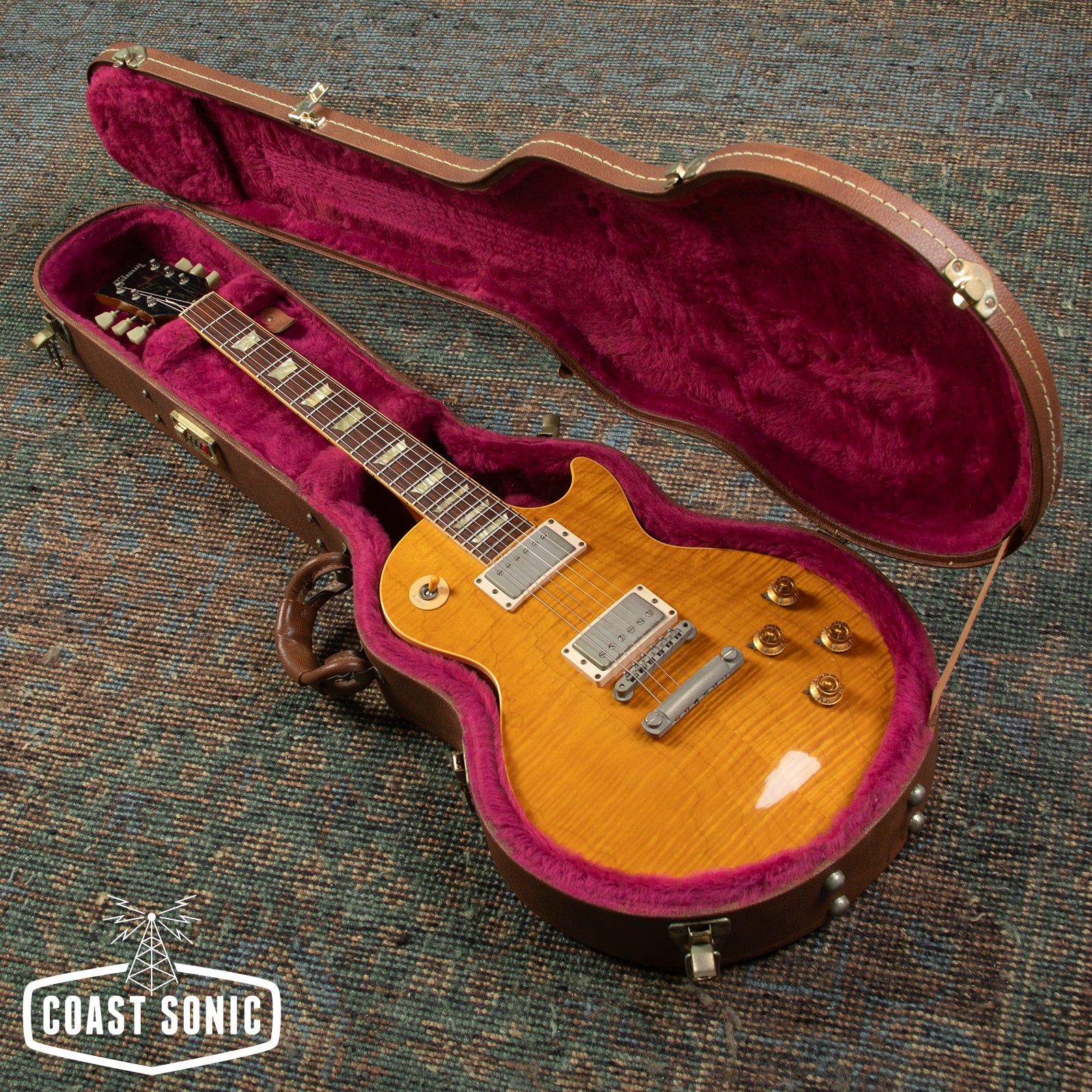 1997 Gibson Les Paul Classic Premium Plus Lemon Burst w/ case