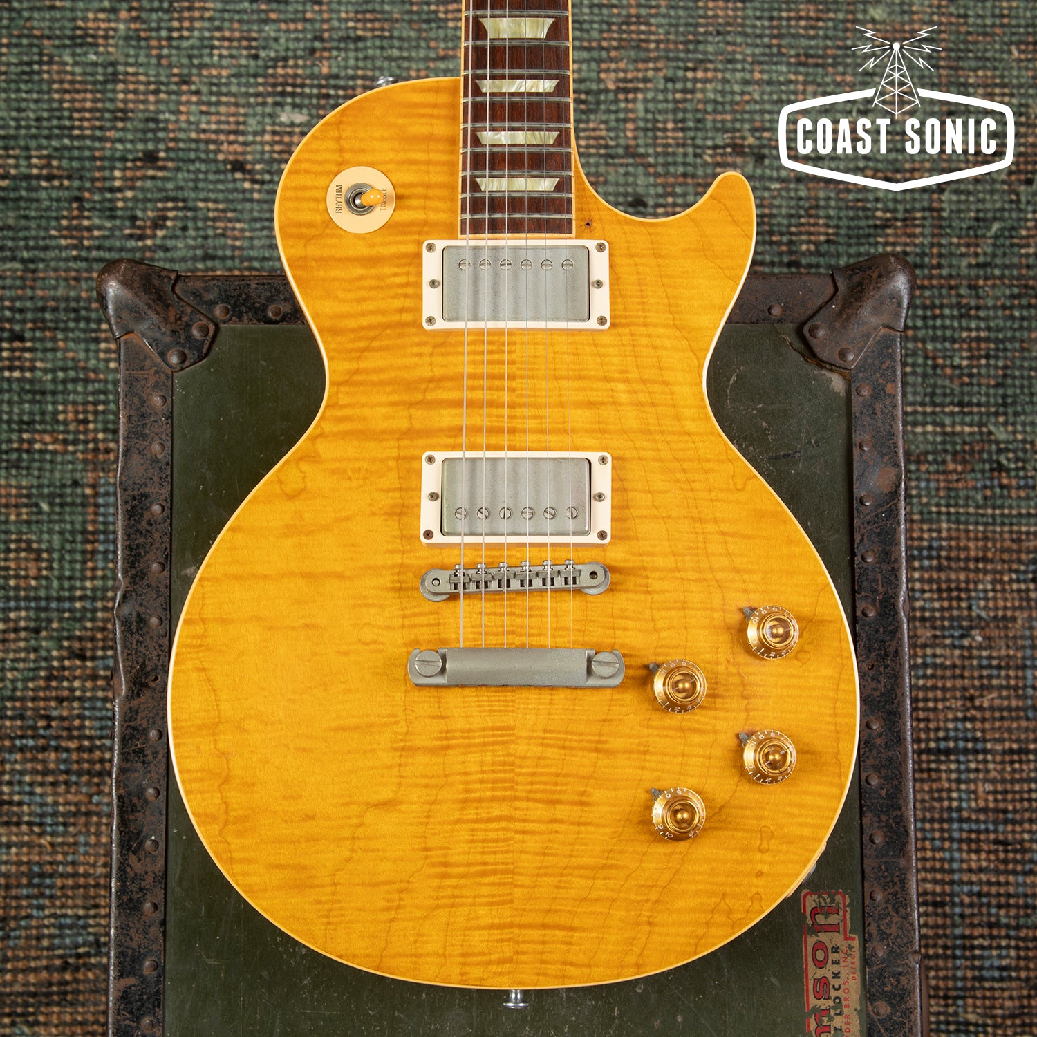 1997 Gibson Les Paul Classic Premium Plus Lemon Burst w/ case