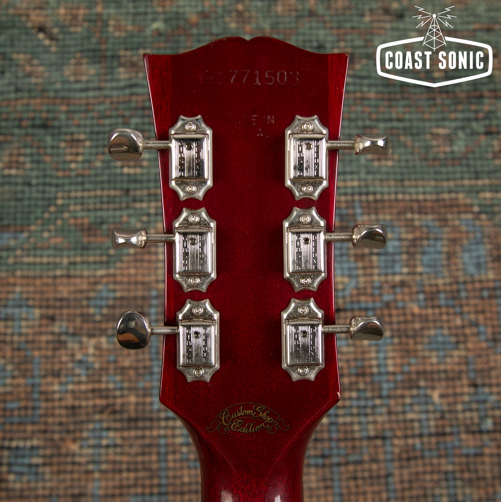 1991 Gibson Custom Shop Historic Reissue '58 Les Paul Junior DC Double Cut Yamano with case