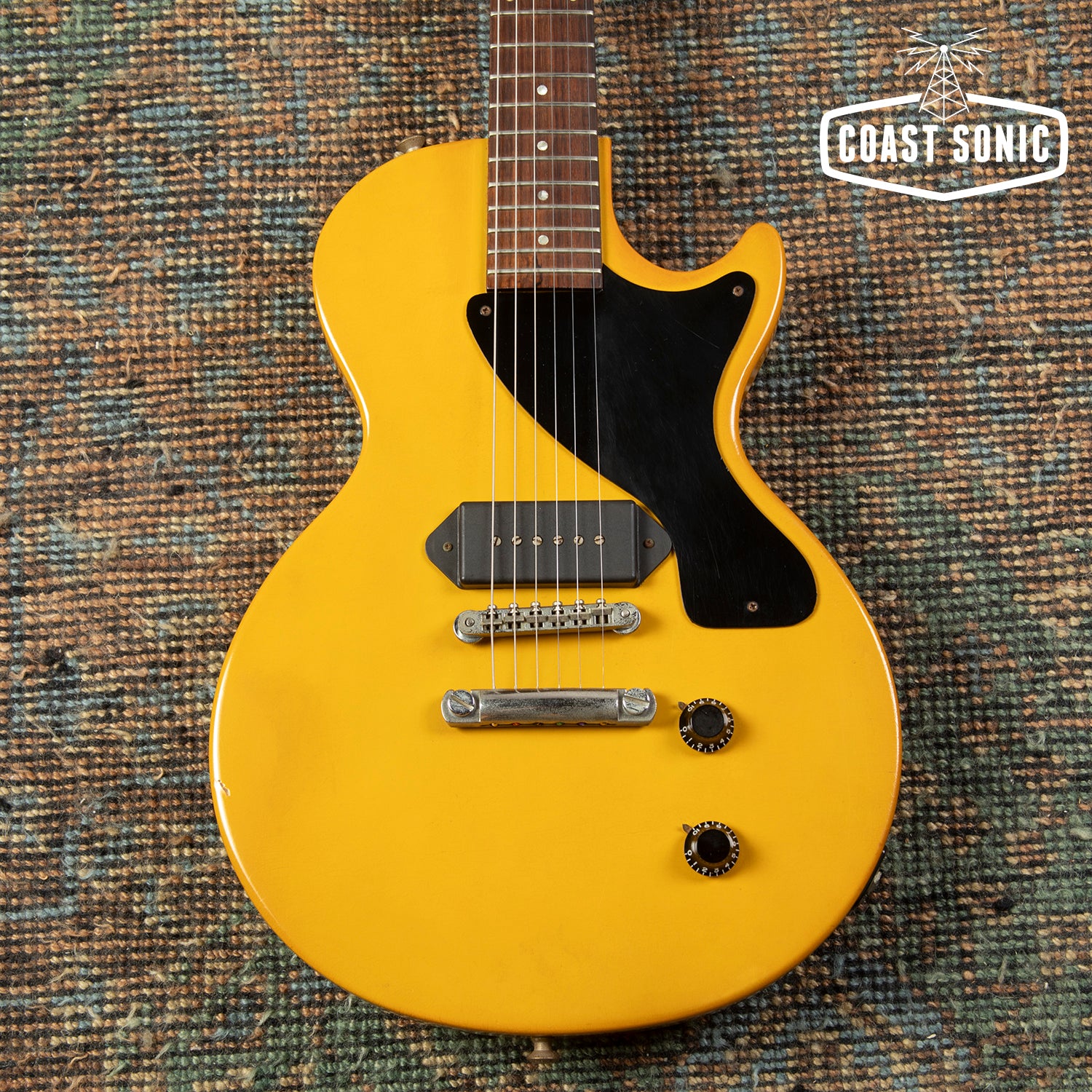 Gibson Les Paul Junior イエロー Rare 1992 Gibson Les Paul Junior TV Yellow Yamano single cut w/origina