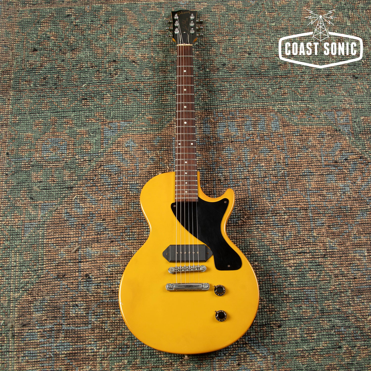 Rare 1992 Gibson Les Paul Junior TV Yellow Yamano single cut w/origina