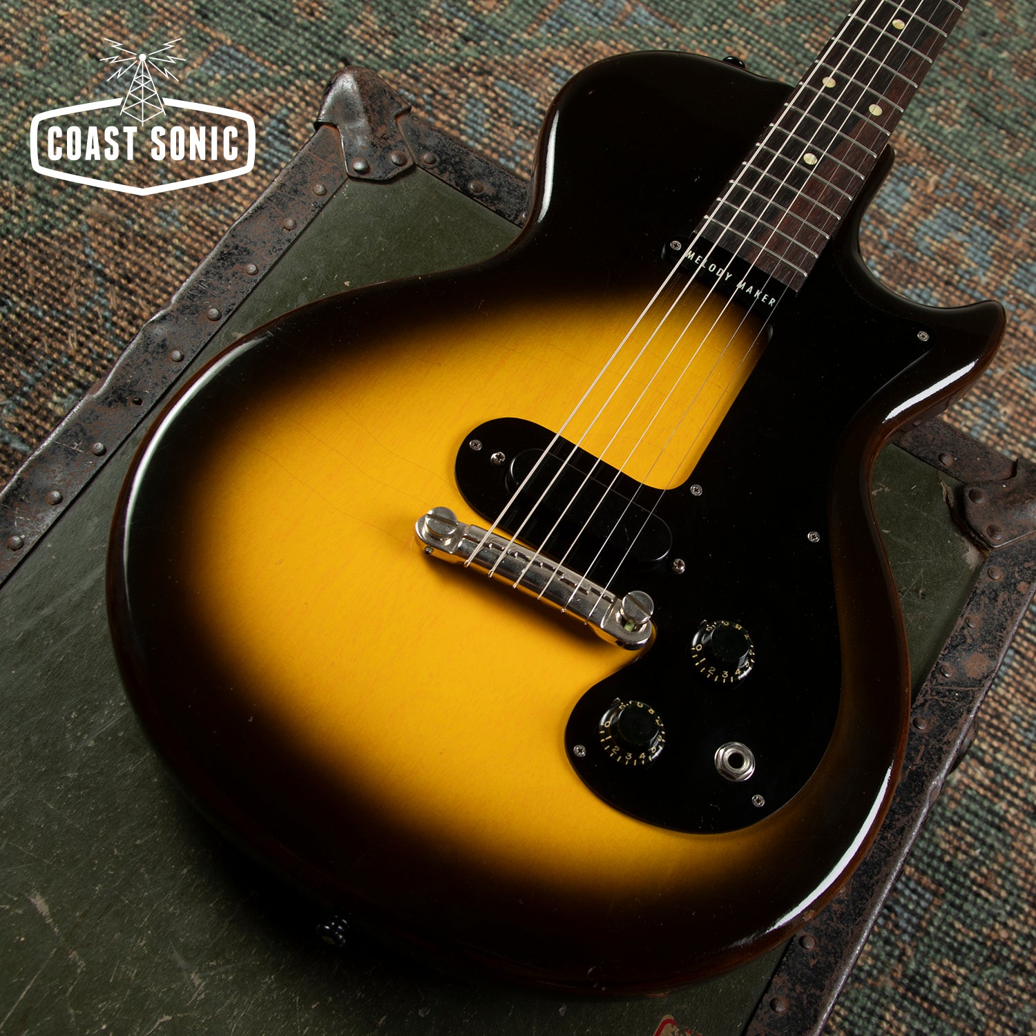 1959 Gibson Melody Maker, Single cut, 3/4 scale, all original w/ case