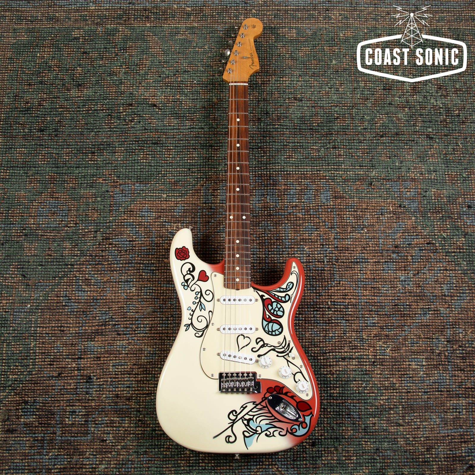 2017 Fender Jimi Hendrix Artist Series Signature Monterey Stratocaster