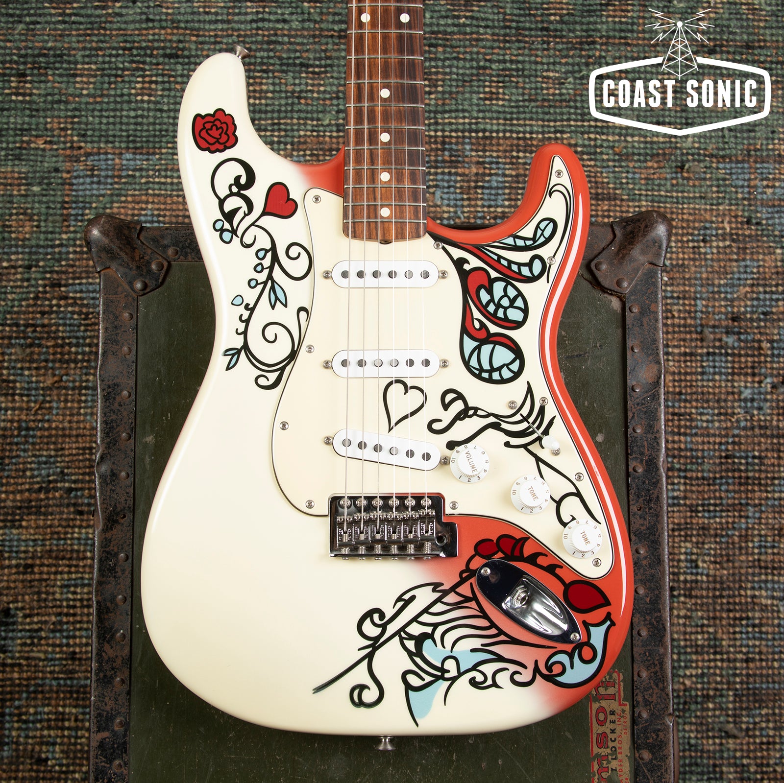 2017 Fender Jimi Hendrix Artist Series Signature Monterey Stratocaster